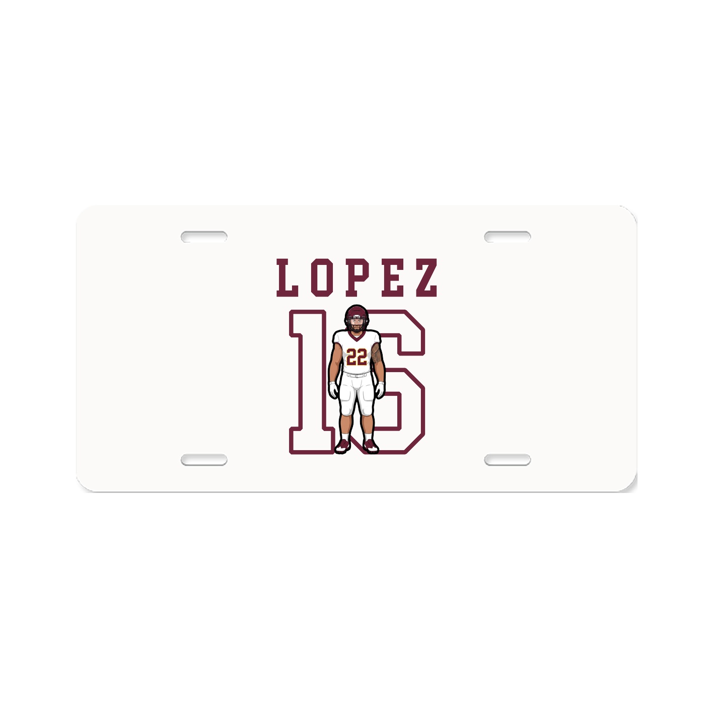 License Plate — Shirsey in Classic