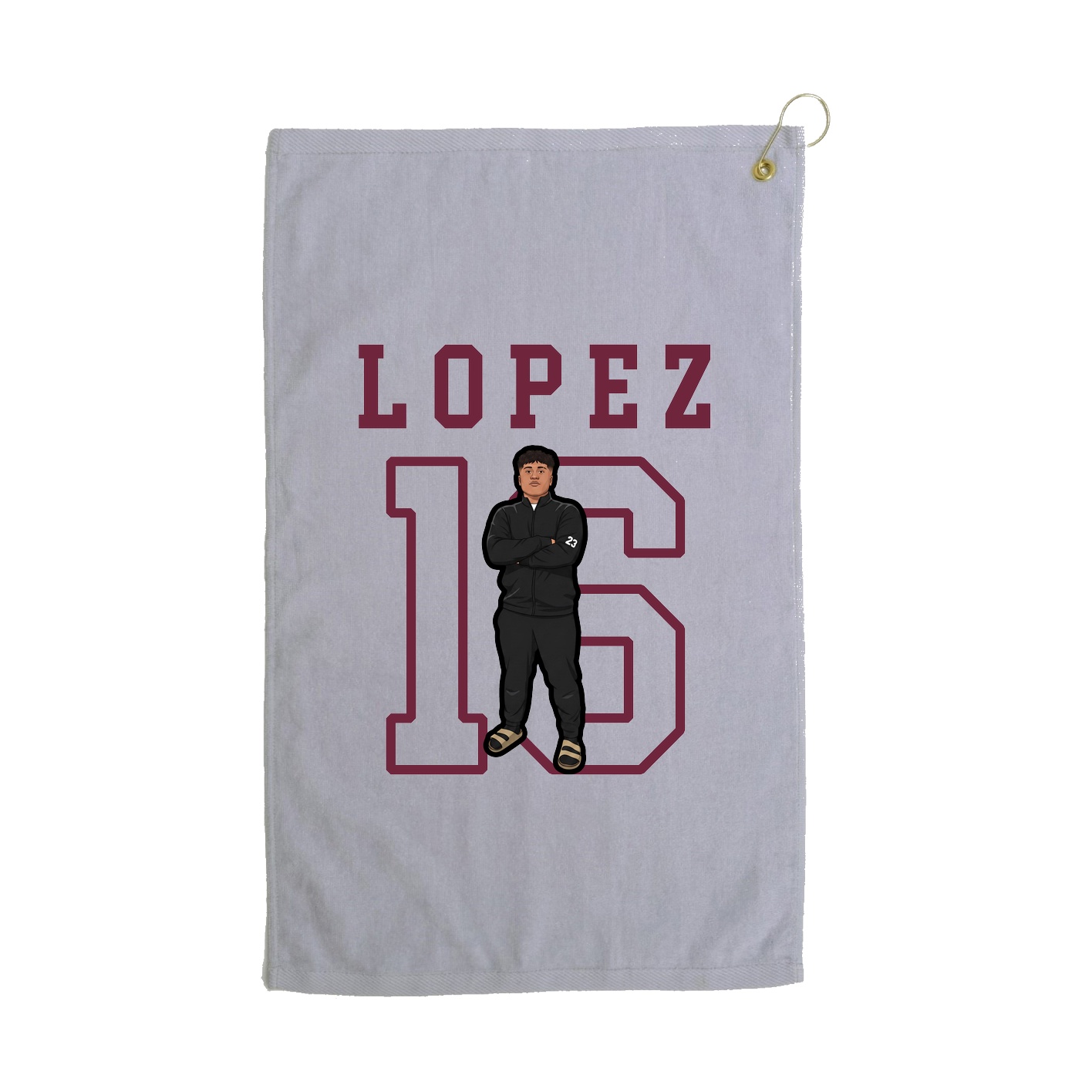 Golf Towel — Shirsey in Grey