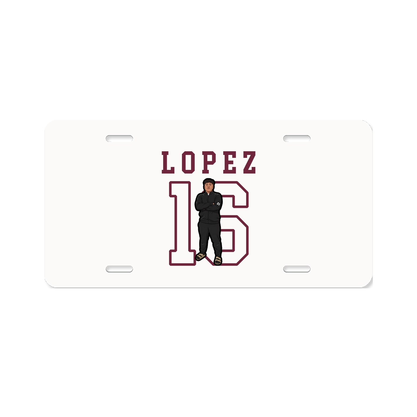 License Plate — Shirsey in Classic