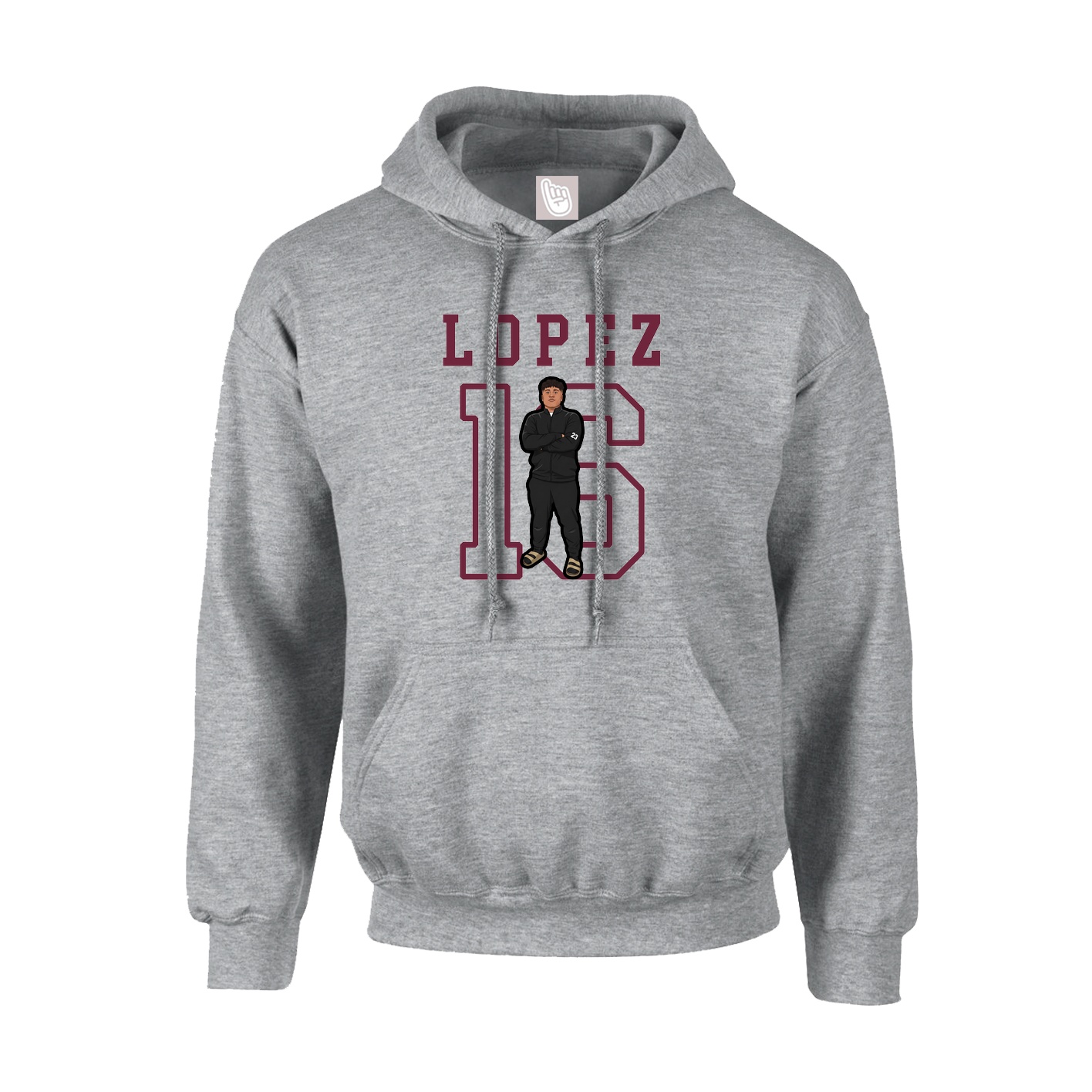 Youth Hoodie — Shirsey in Grey