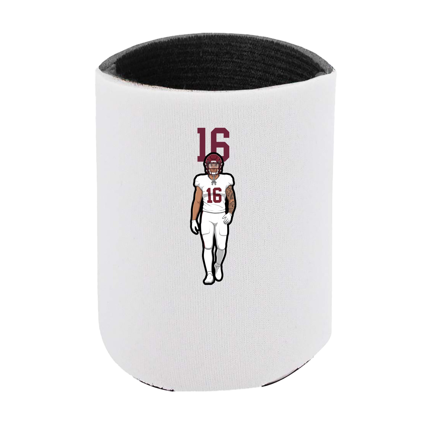 Can Holder — Number Top in White
