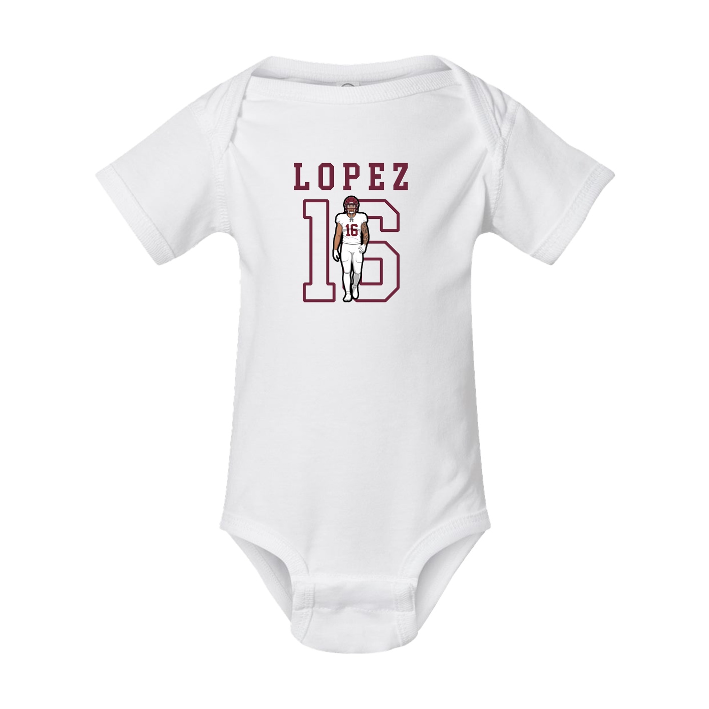 Baby Onesie — Shirsey in White