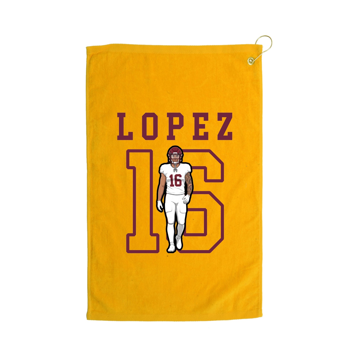 Golf Towel — Shirsey in Gold