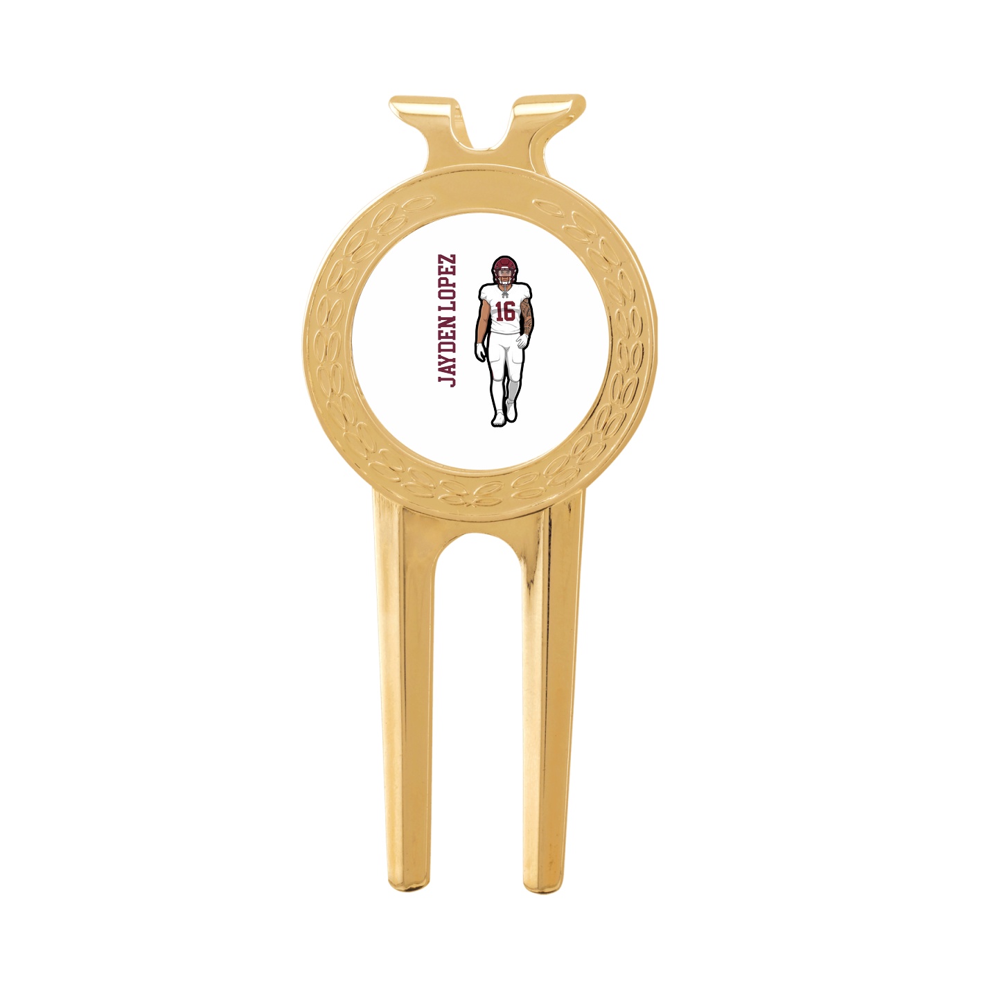 Divot Tool with Ball Marker — Name Vertical in Classic