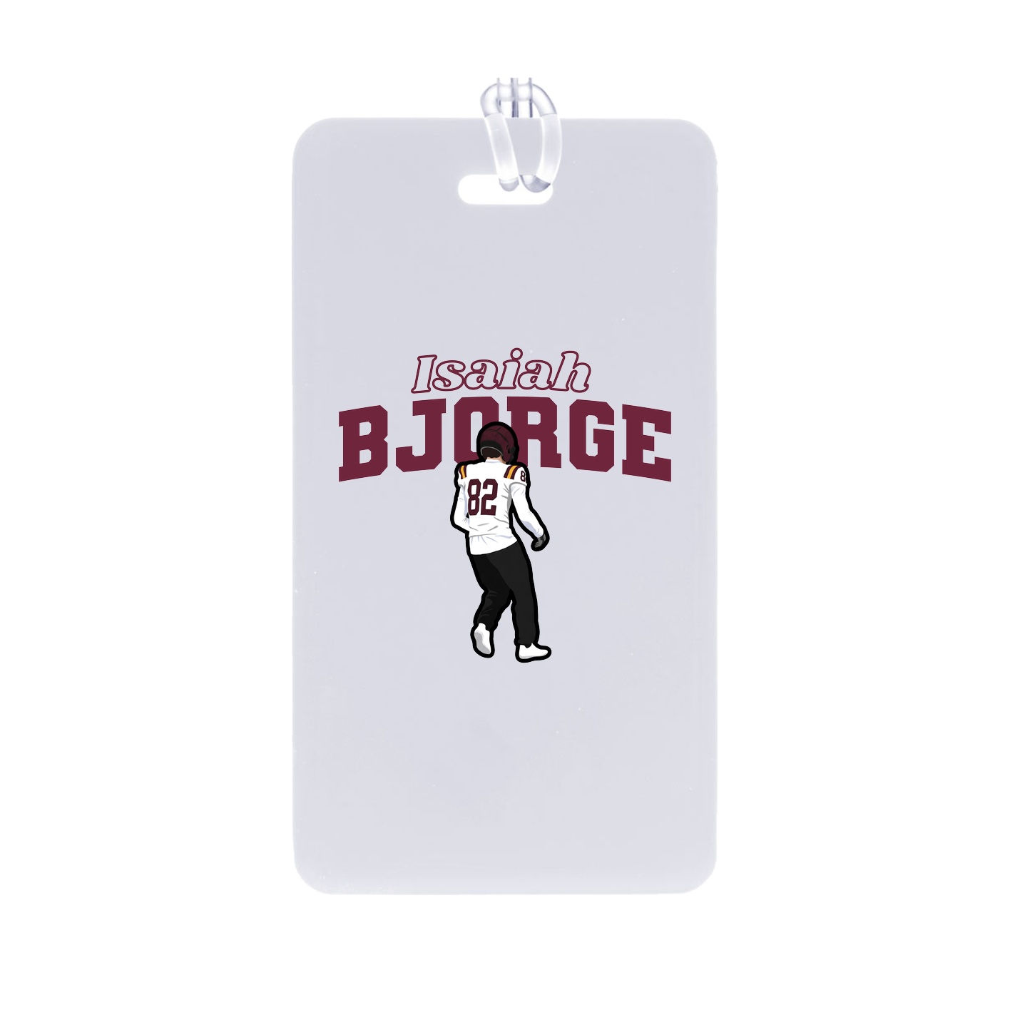 Bag Tag — Name Arch in Classic