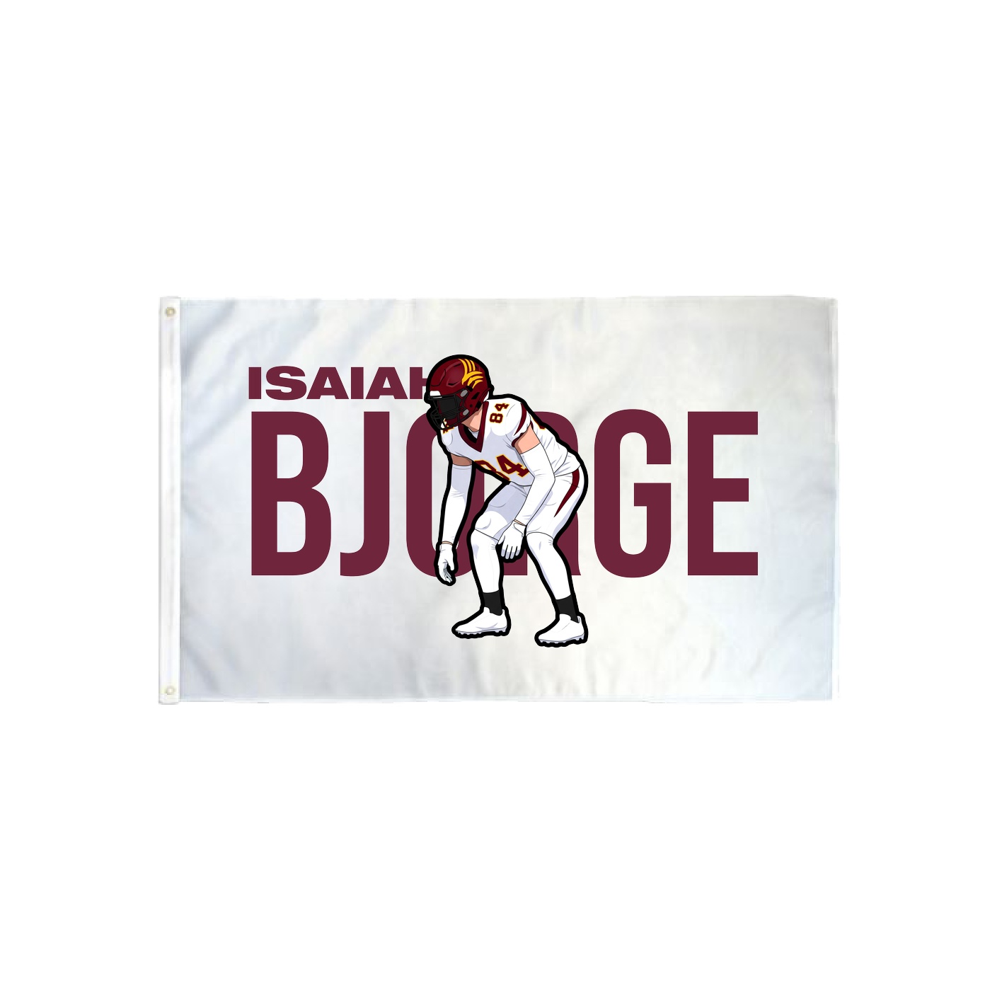 3x5 Flag — Player Name in Classic