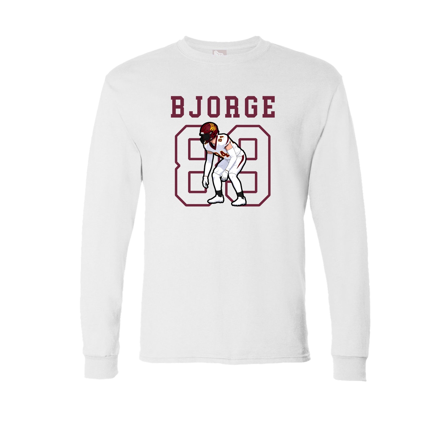 Long Sleeve Tee — Shirsey in White