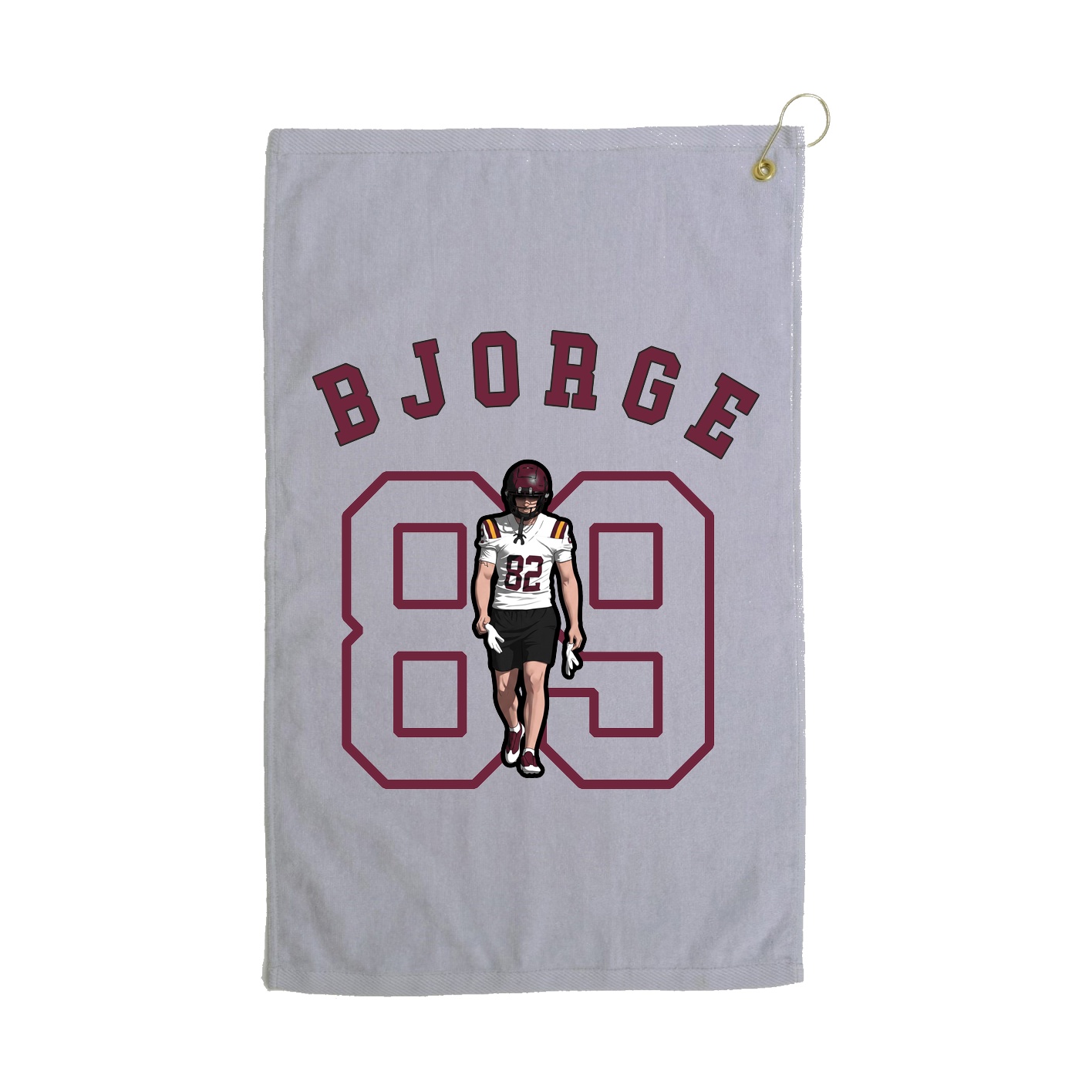 Golf Towel — Shirsey Arch in Grey