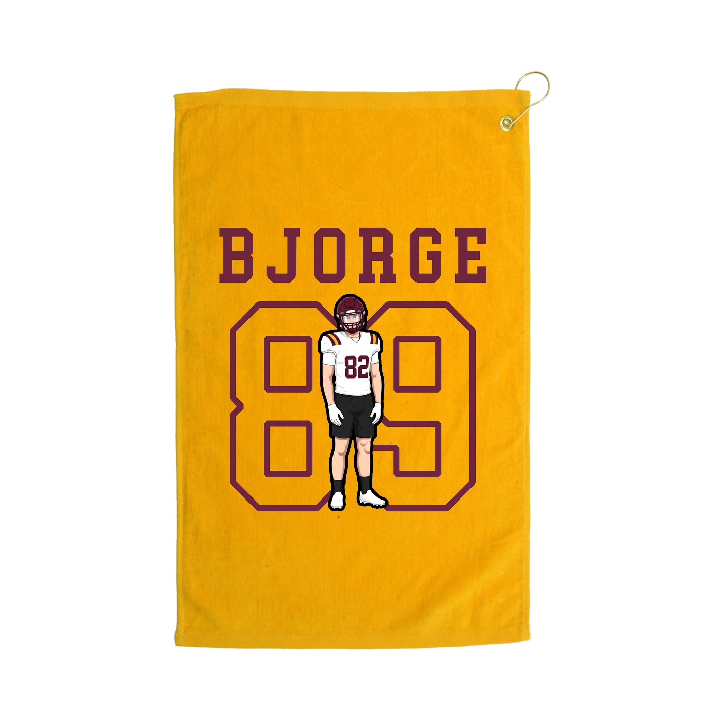Golf Towel — Shirsey in Gold