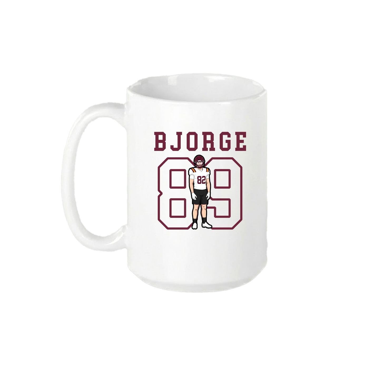 15oz Coffee Mug — Shirsey in White