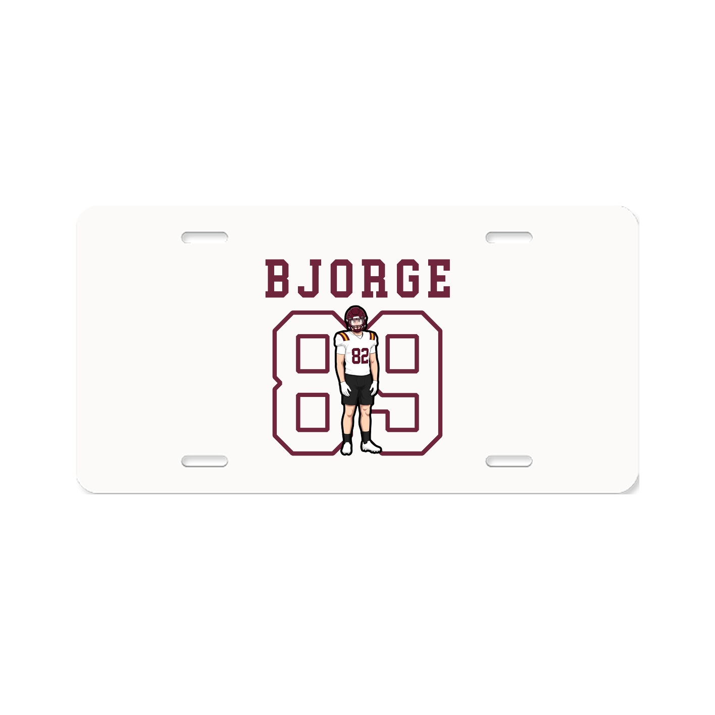 License Plate — Shirsey in Classic