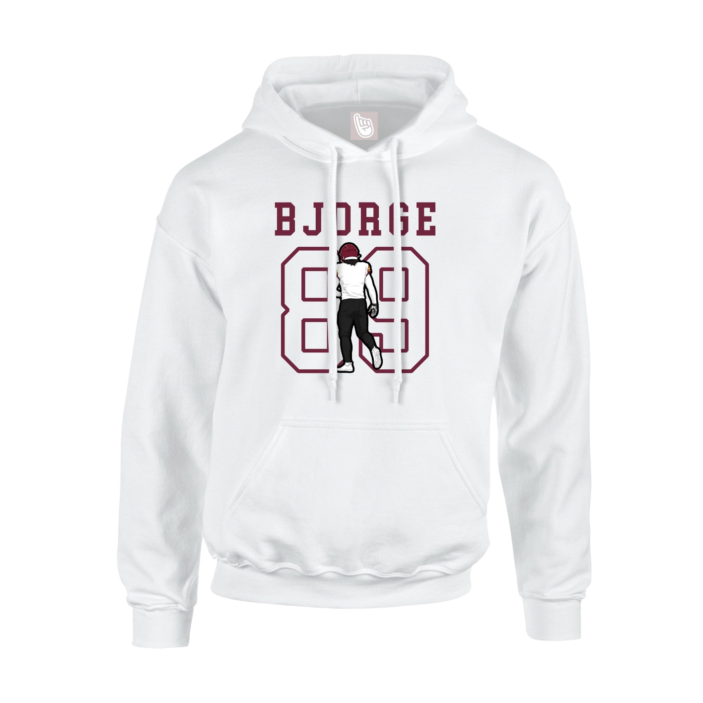 Youth Hoodie — Shirsey in White