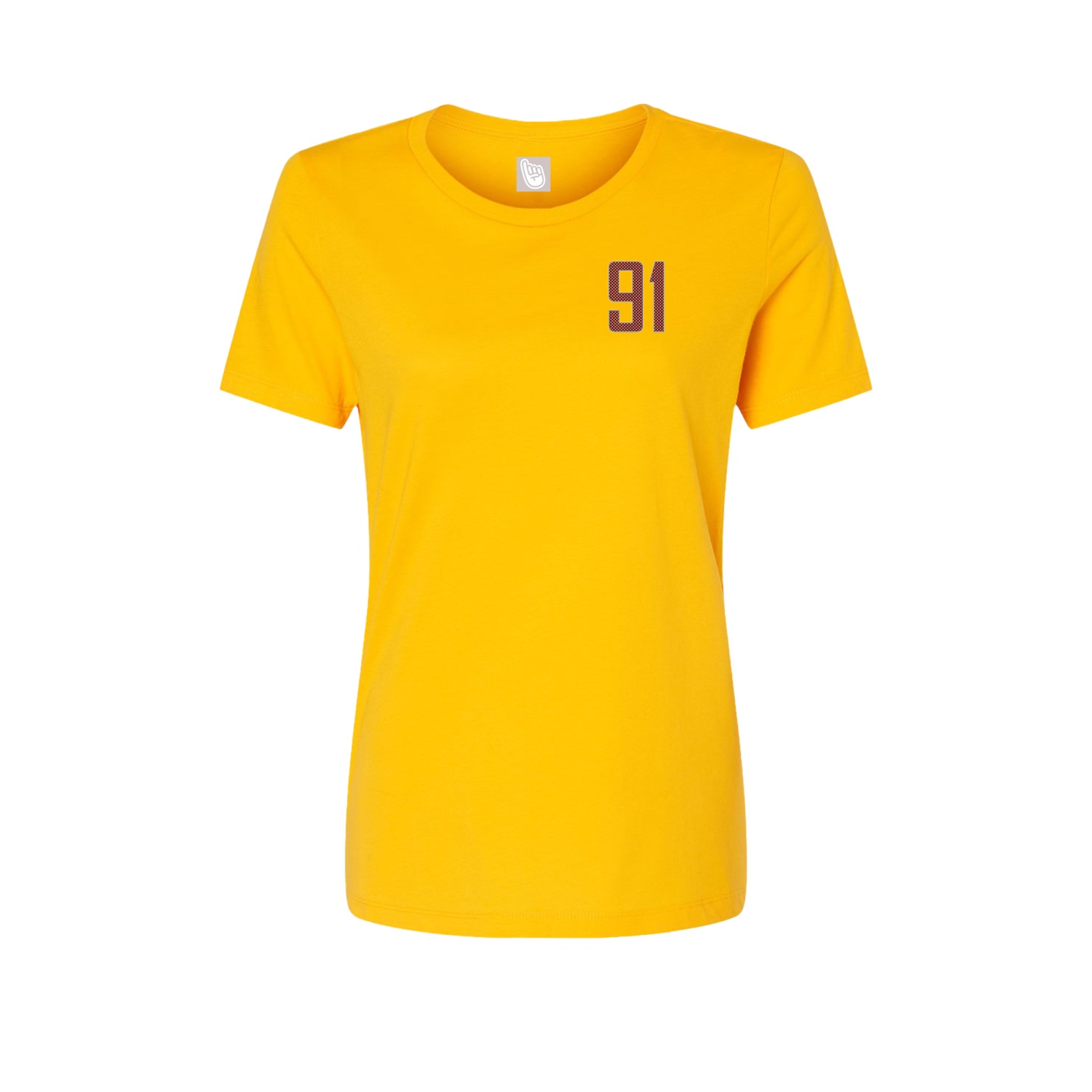 Womens Tee — Front Shirsy in Gold