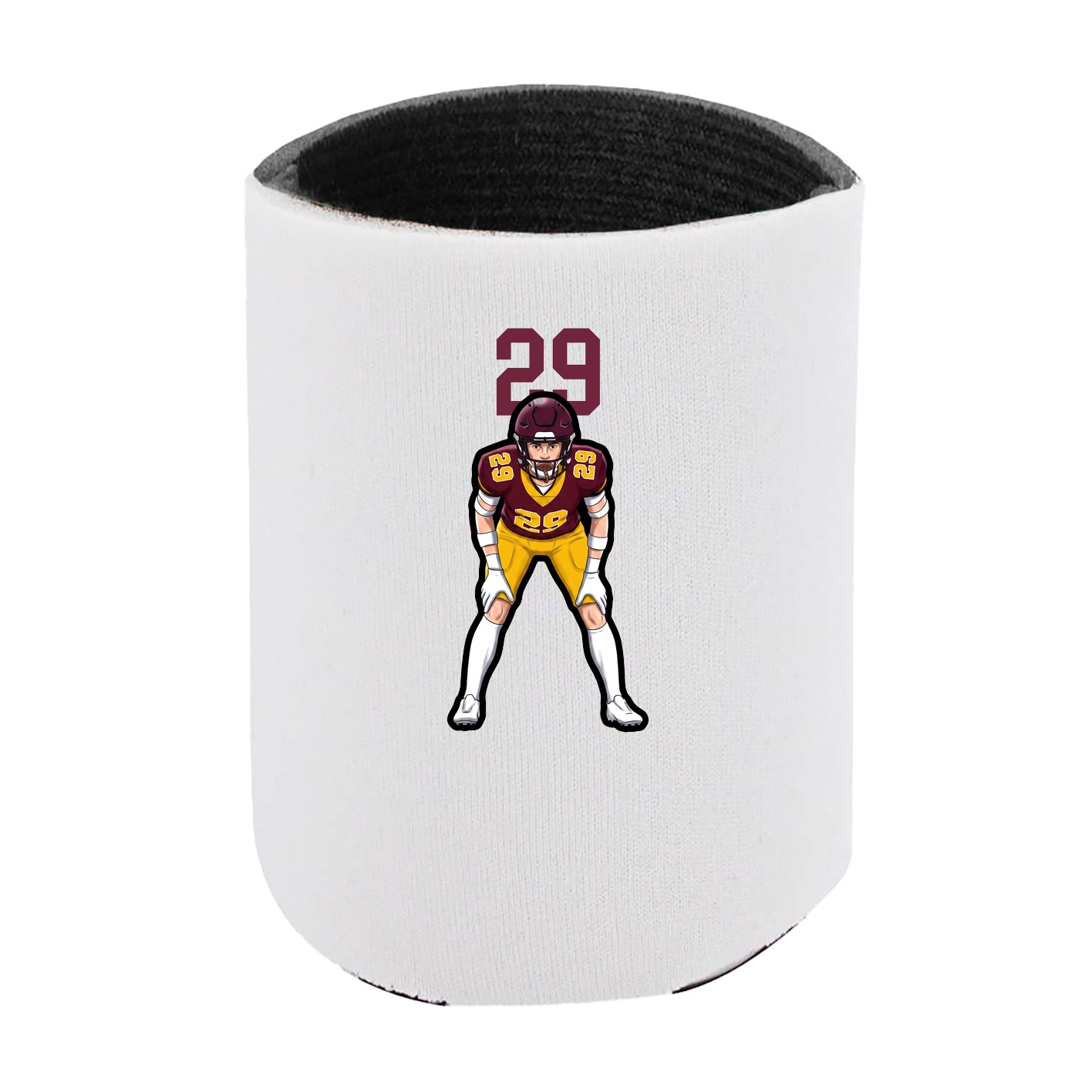 Can Holder — Number Top in White
