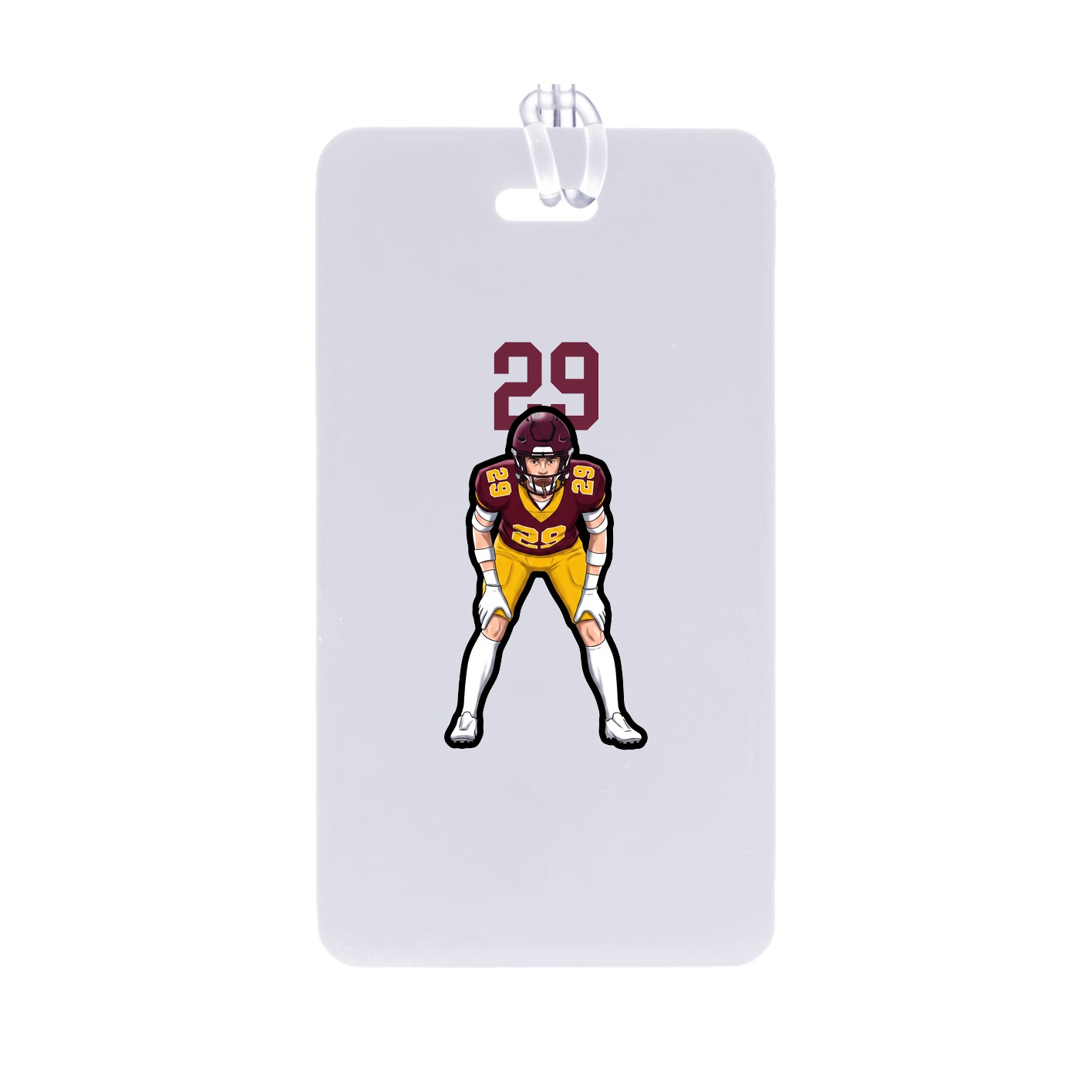 Bag Tag — Number Top in Classic