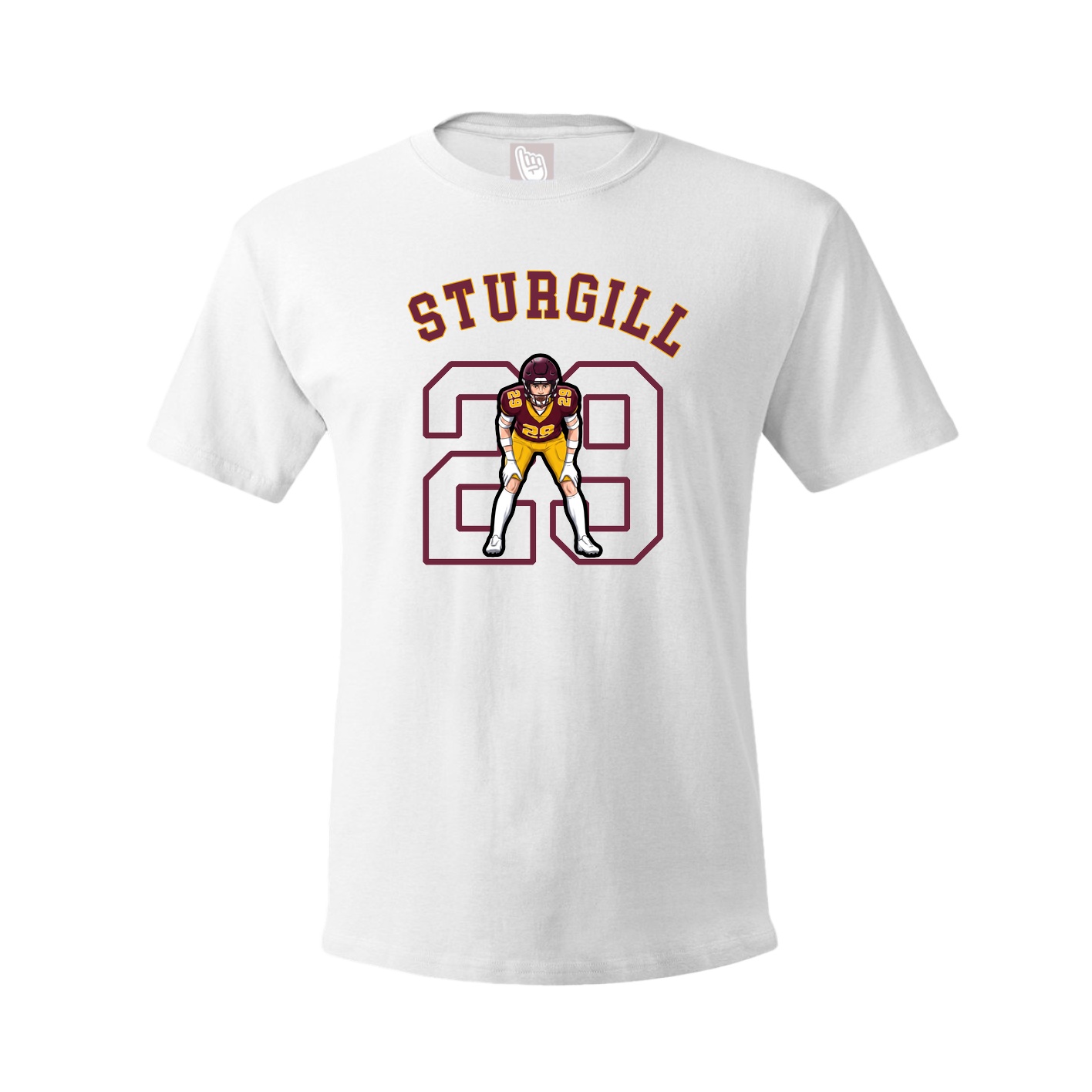 Youth Tee — Shirsey Arch in White