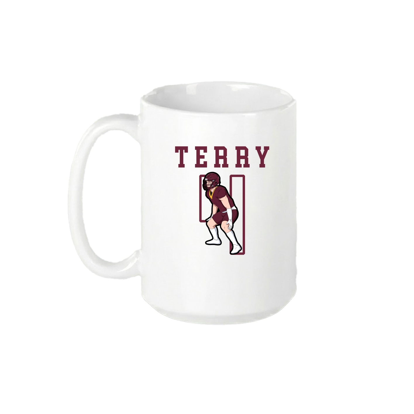 15oz Coffee Mug — Shirsey in White
