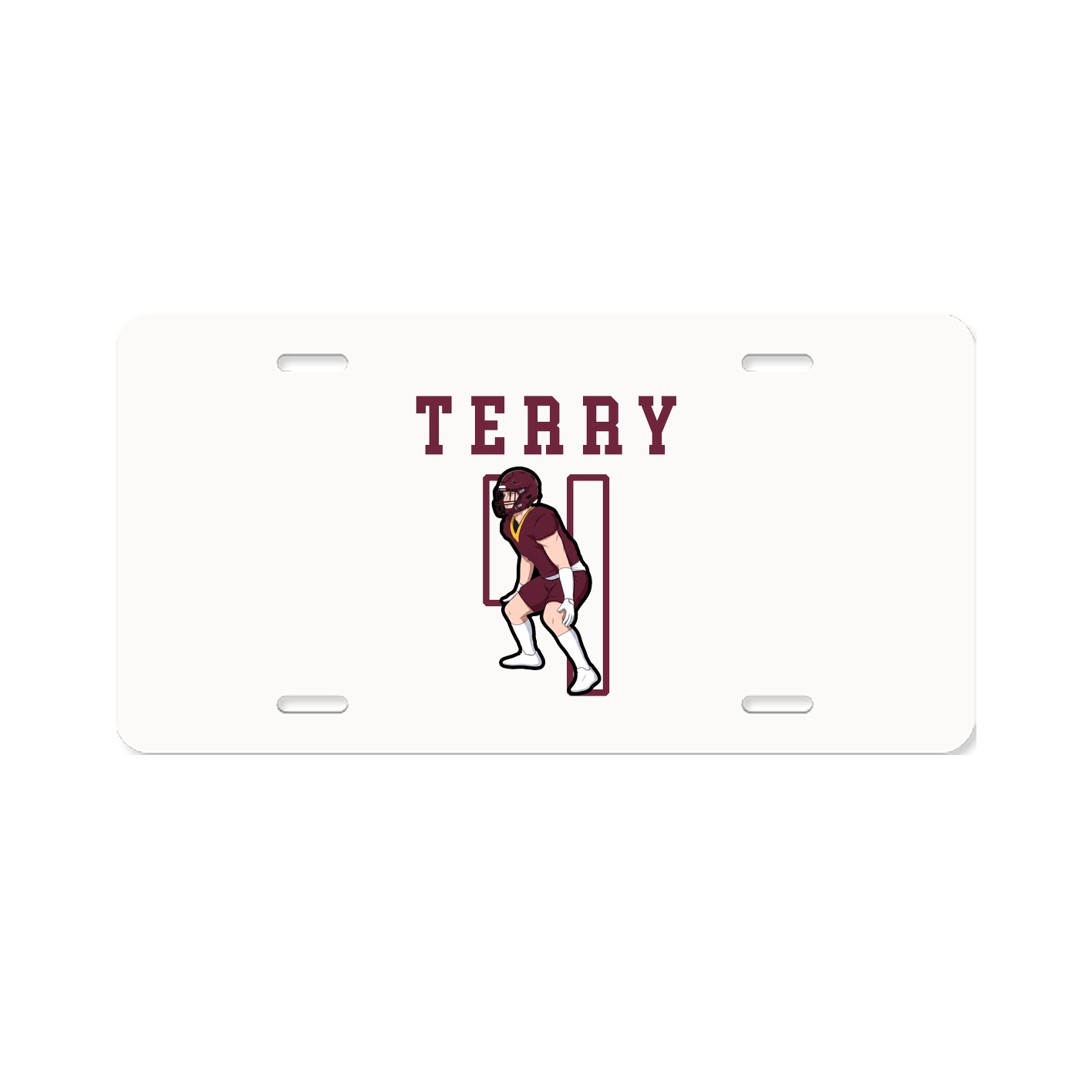 License Plate — Shirsey in Classic