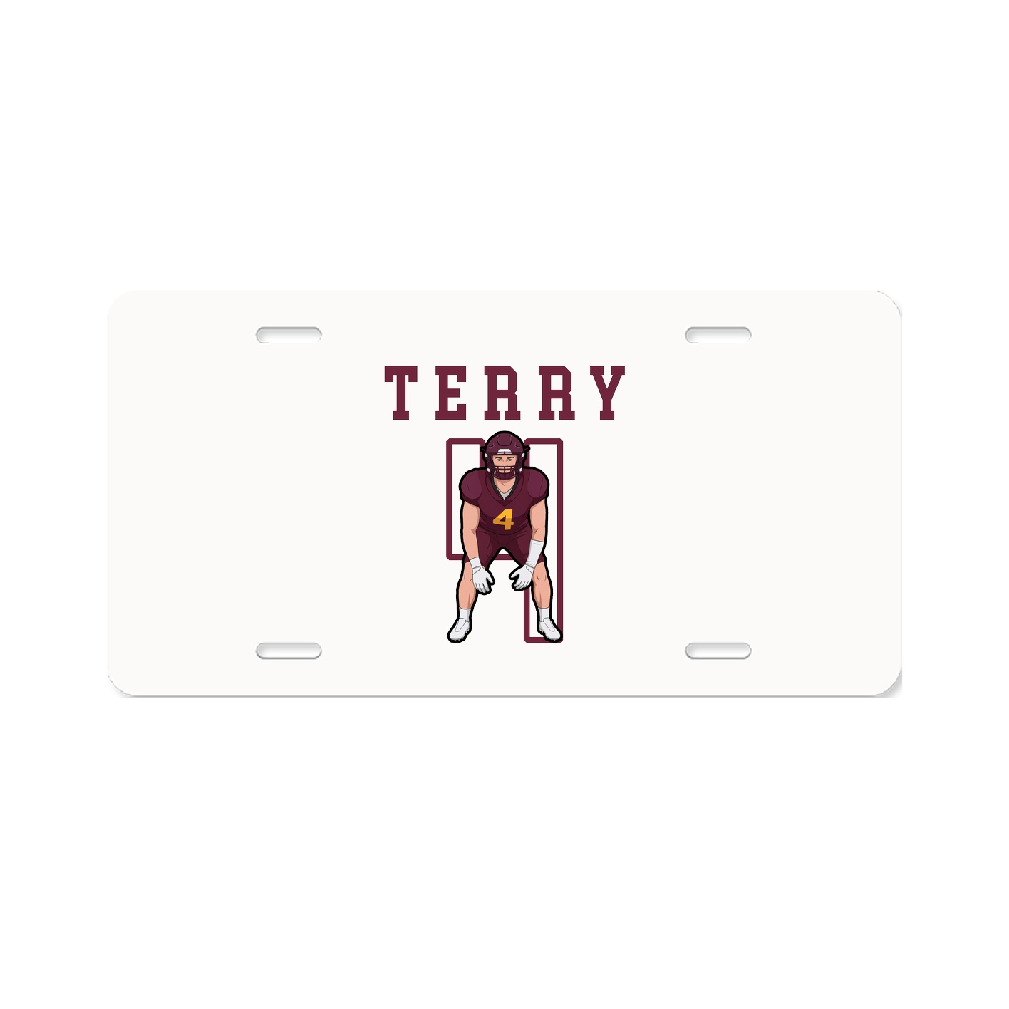 License Plate — Shirsey in Classic