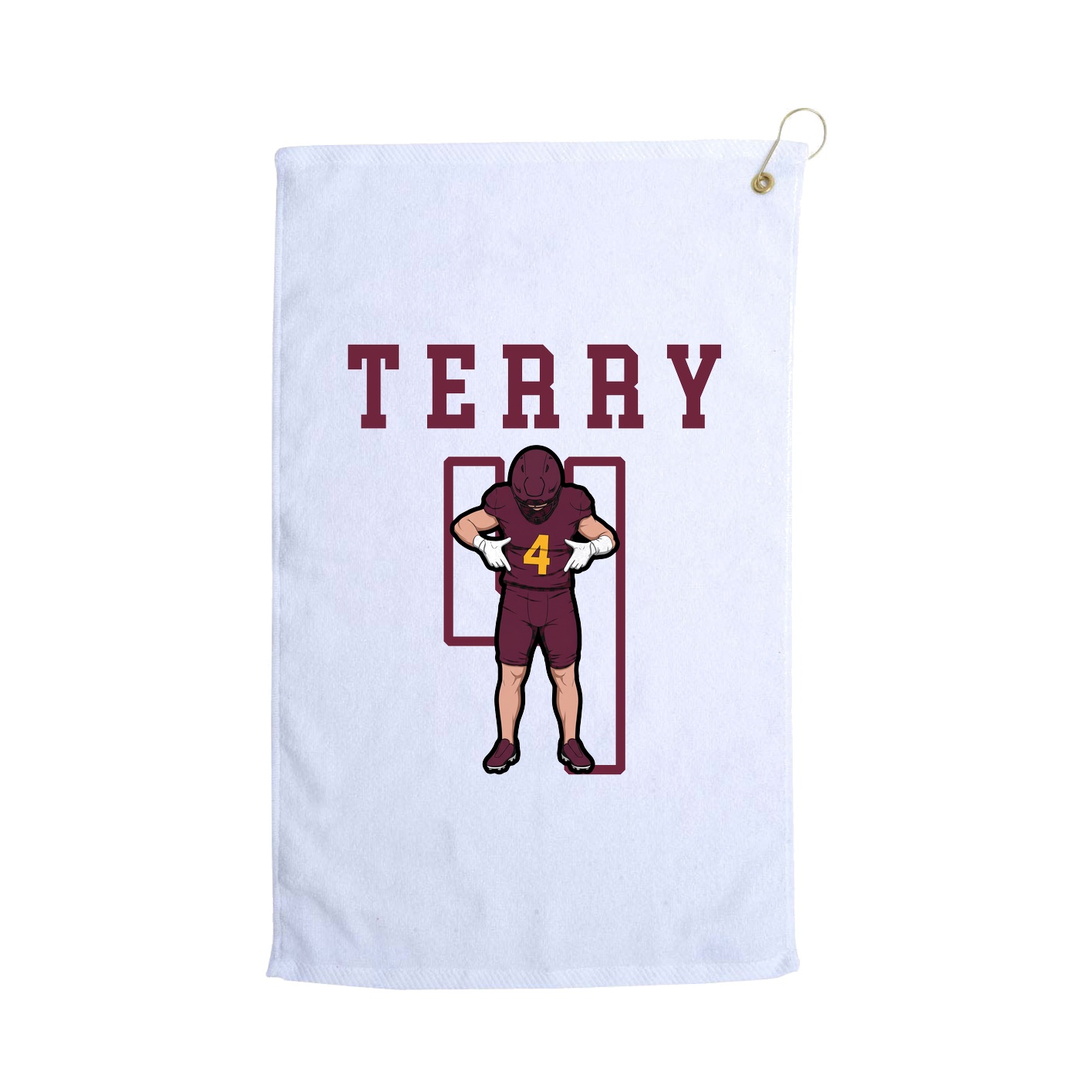 Golf Towel — Shirsey in White