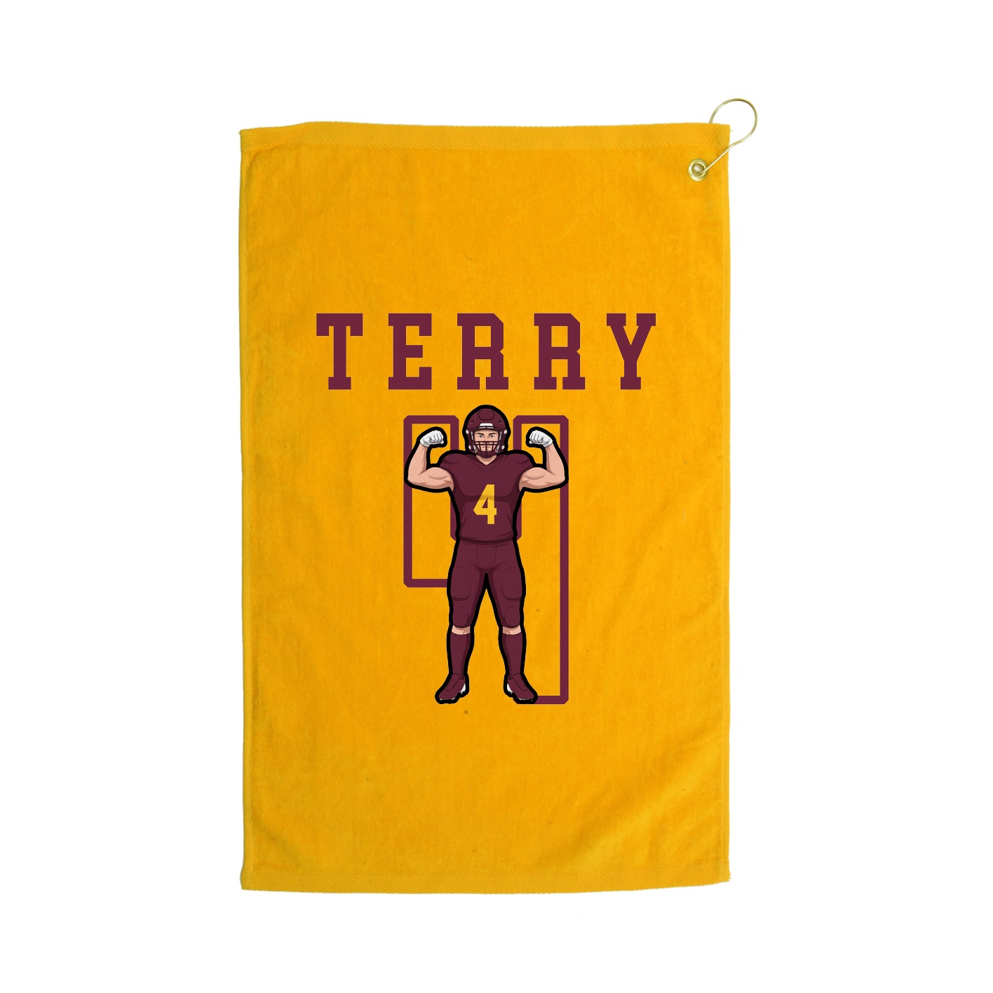 Golf Towel — Shirsey in Gold