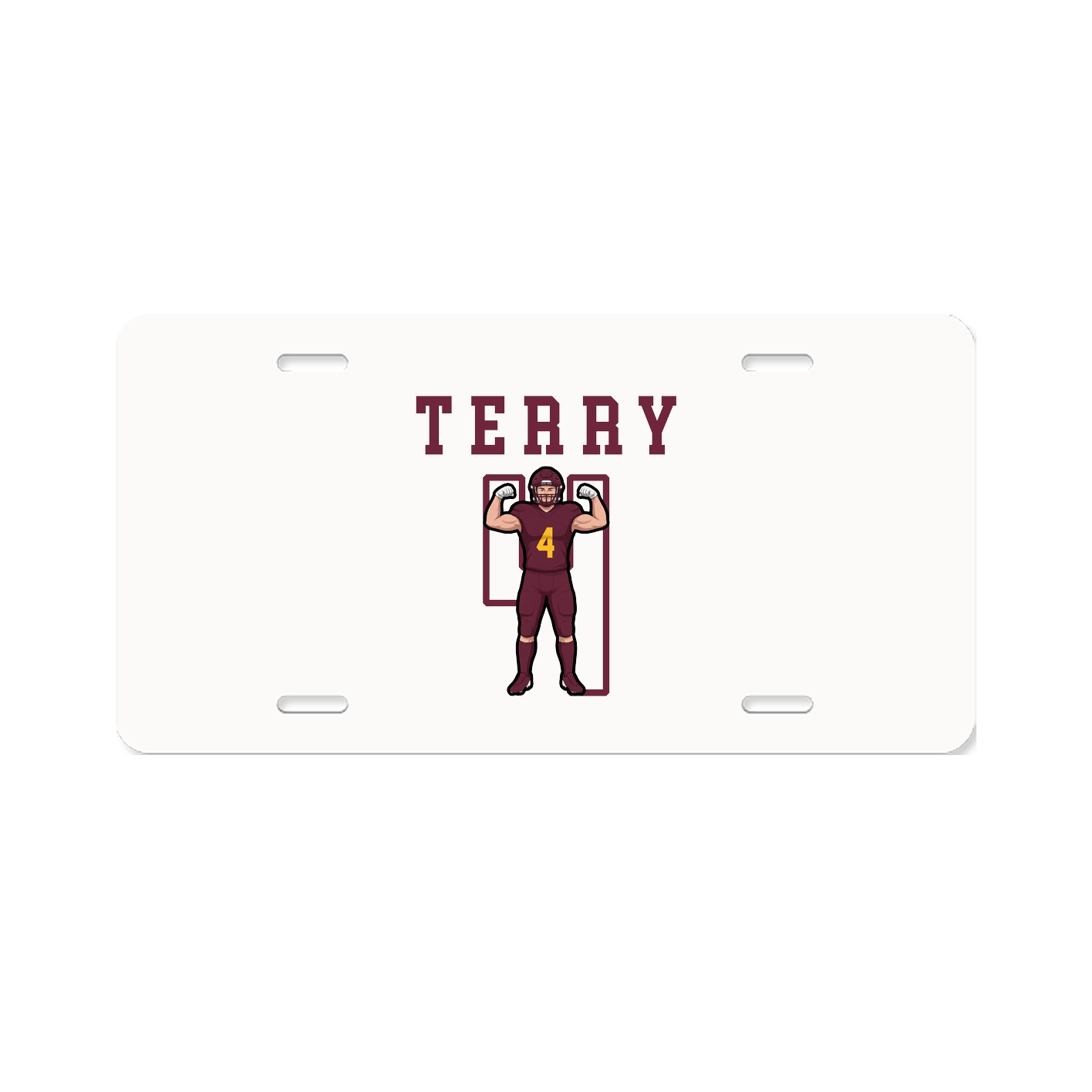 License Plate — Shirsey in Classic