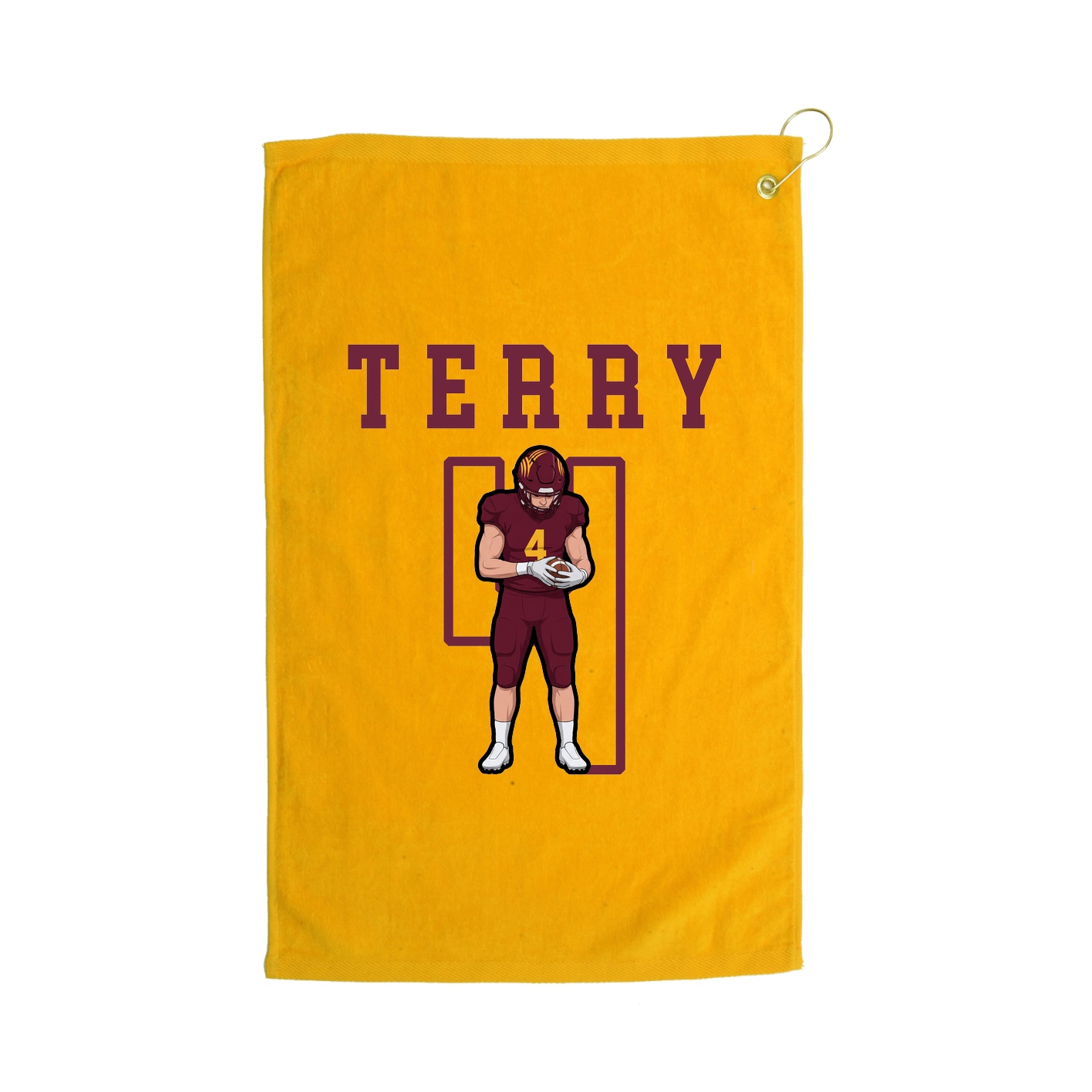 Golf Towel — Shirsey in Gold