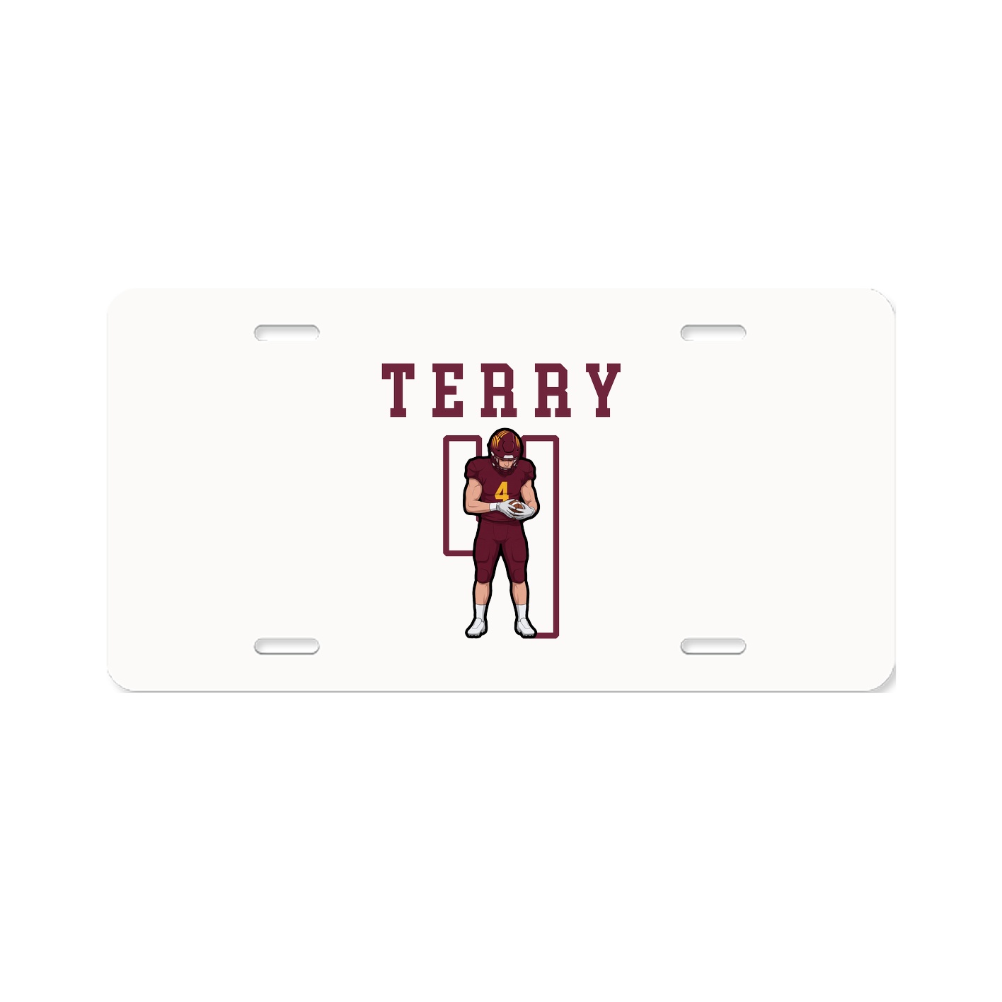License Plate — Shirsey in Classic