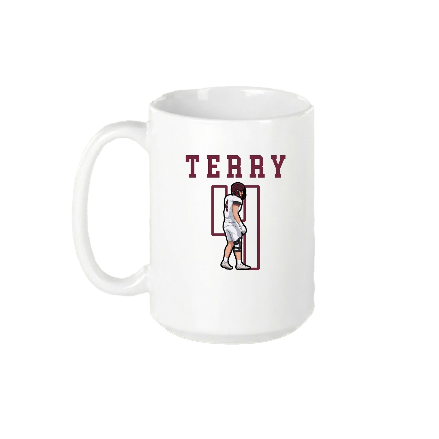 15oz Coffee Mug — Shirsey in White