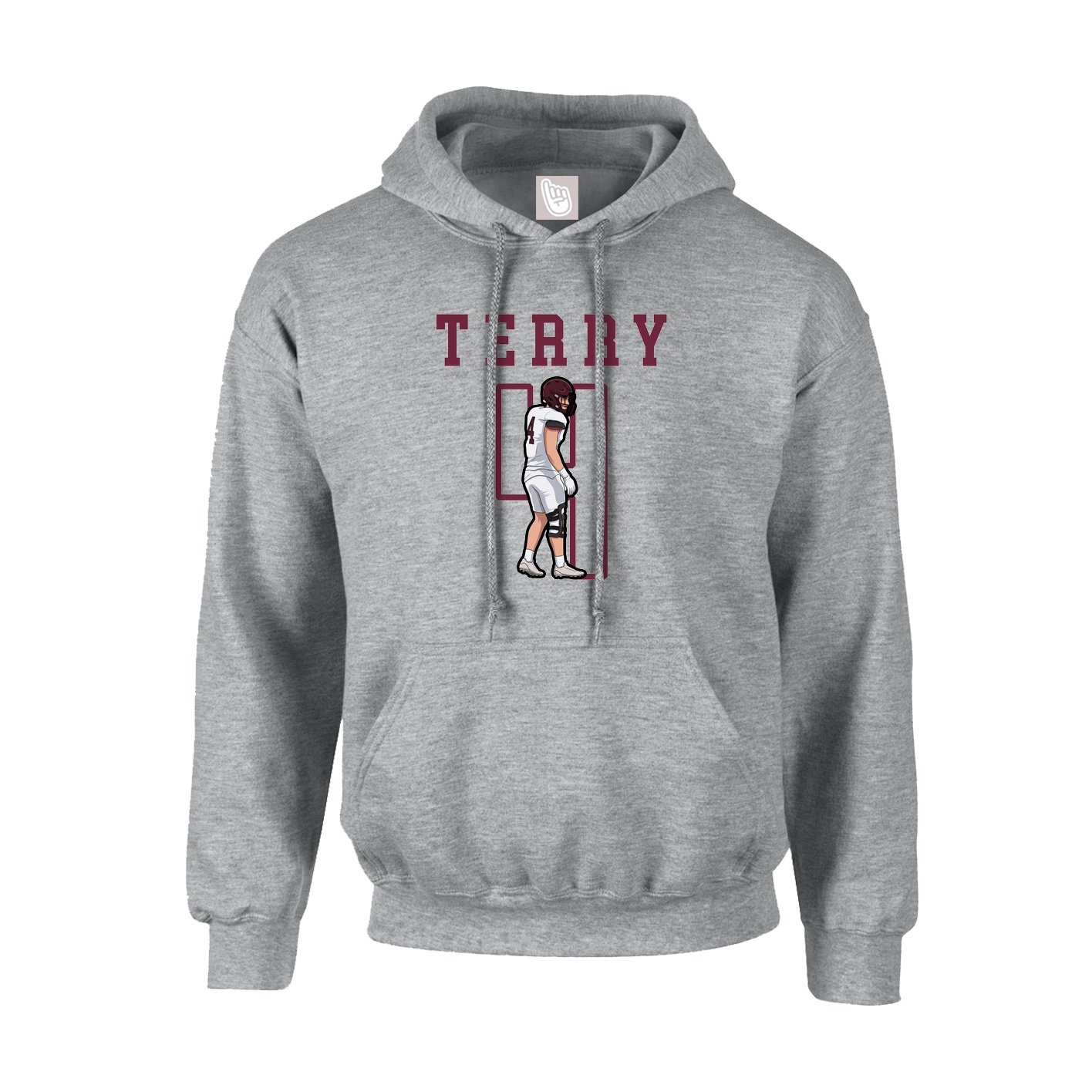 Youth Hoodie — Shirsey in Grey