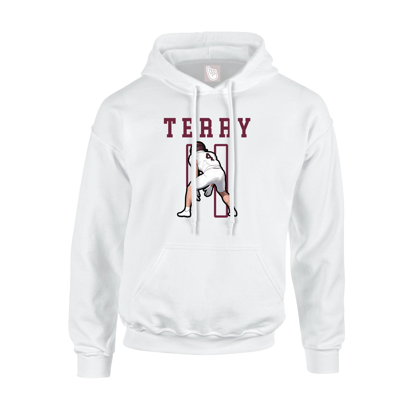 Youth Hoodie — Shirsey in White