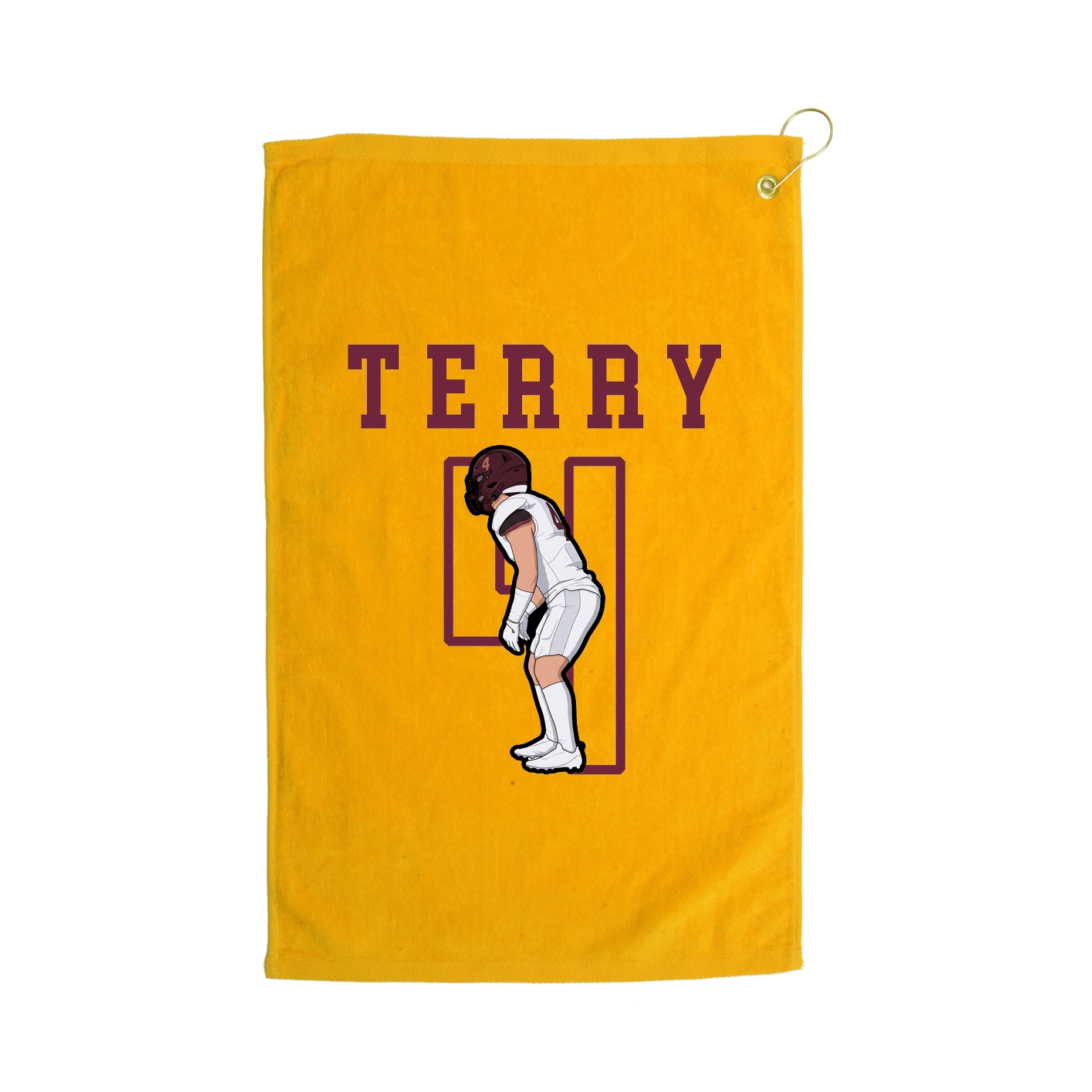 Golf Towel — Shirsey in Gold