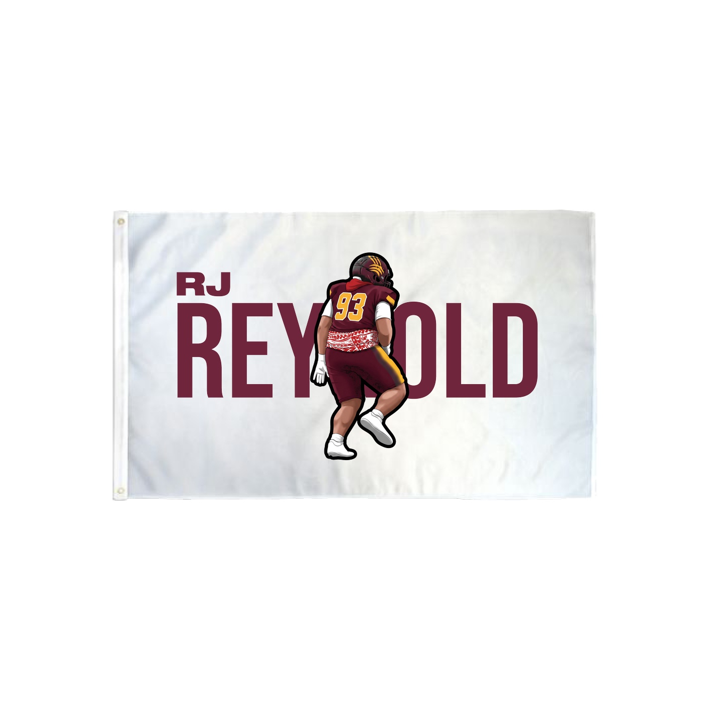 3x5 Flag — Player Name in Classic