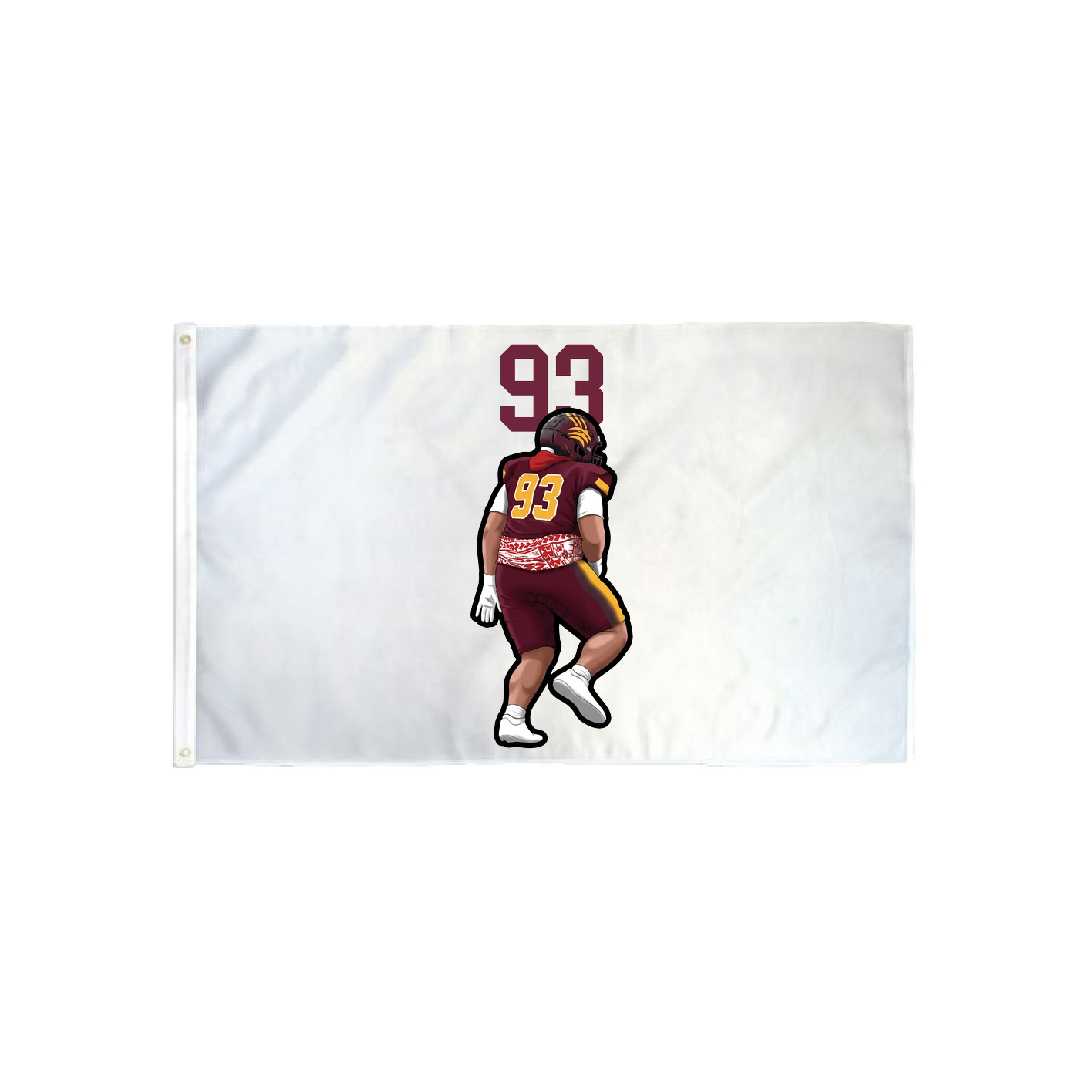 3x5 Flag — Number Top in Classic