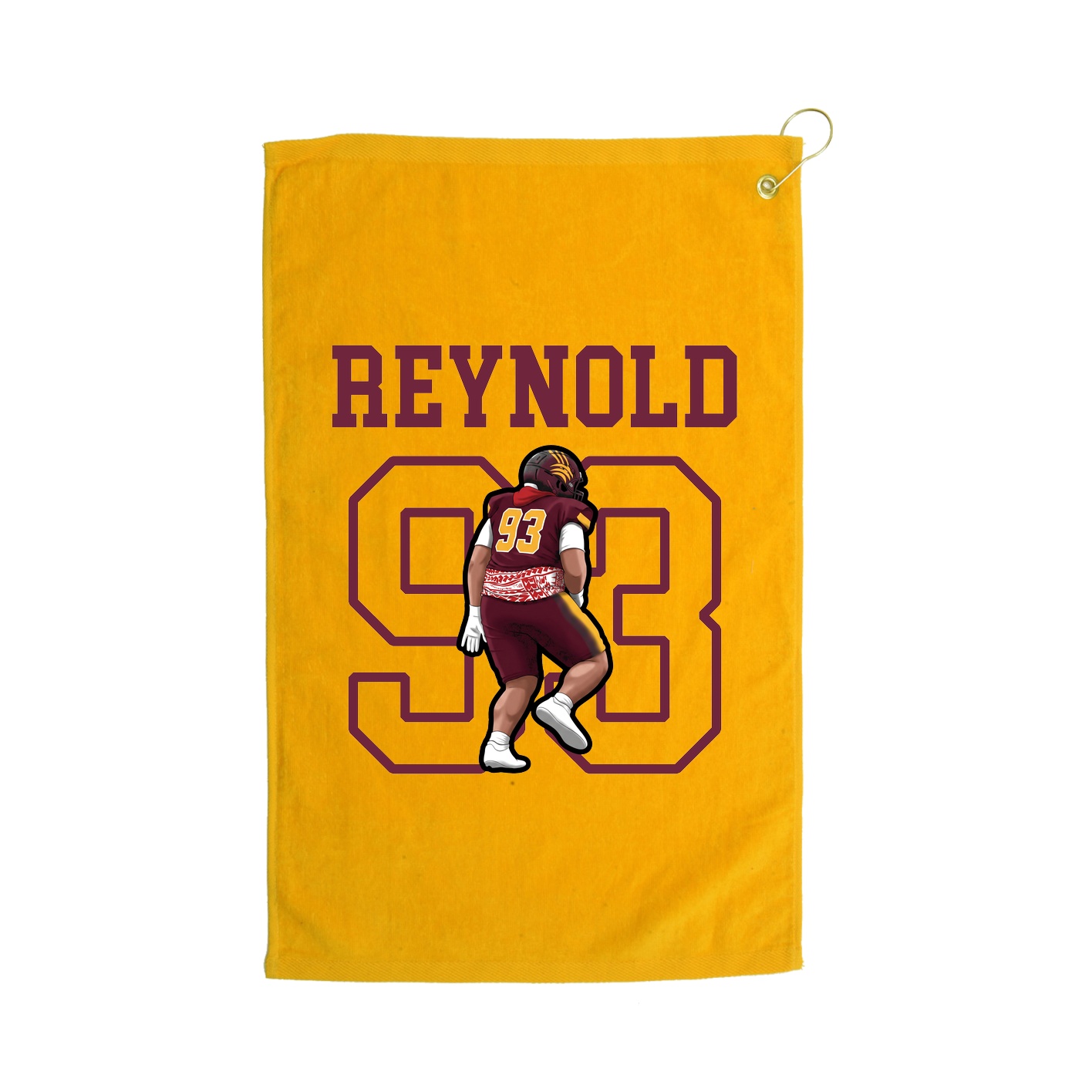 Golf Towel — Shirsey in Gold