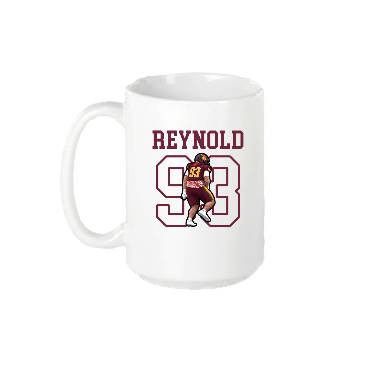 15oz Coffee Mug — Shirsey in White