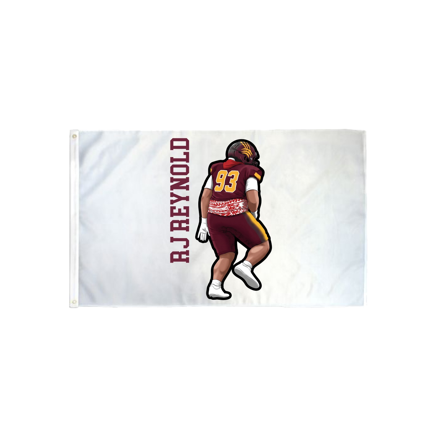 3x5 Flag — Name Vertical in Classic