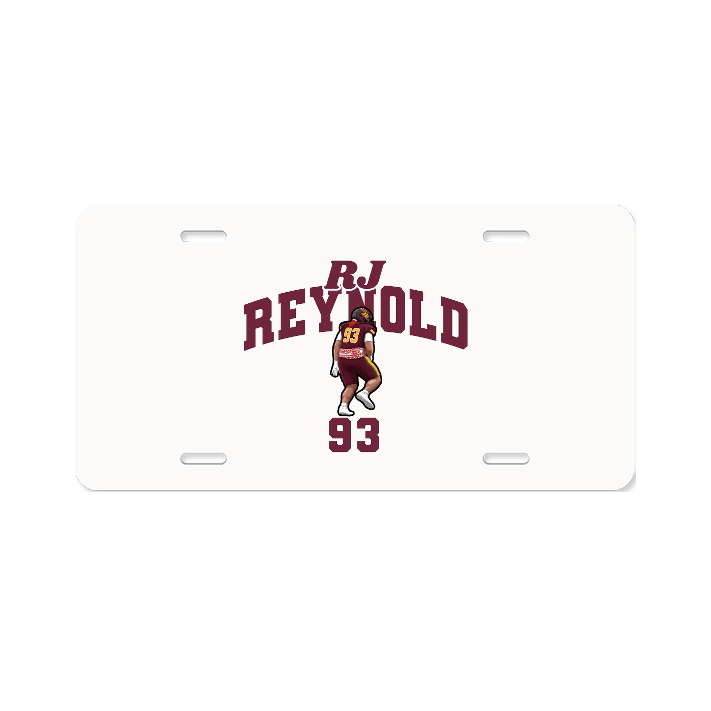 License Plate — Signature Arch in Classic