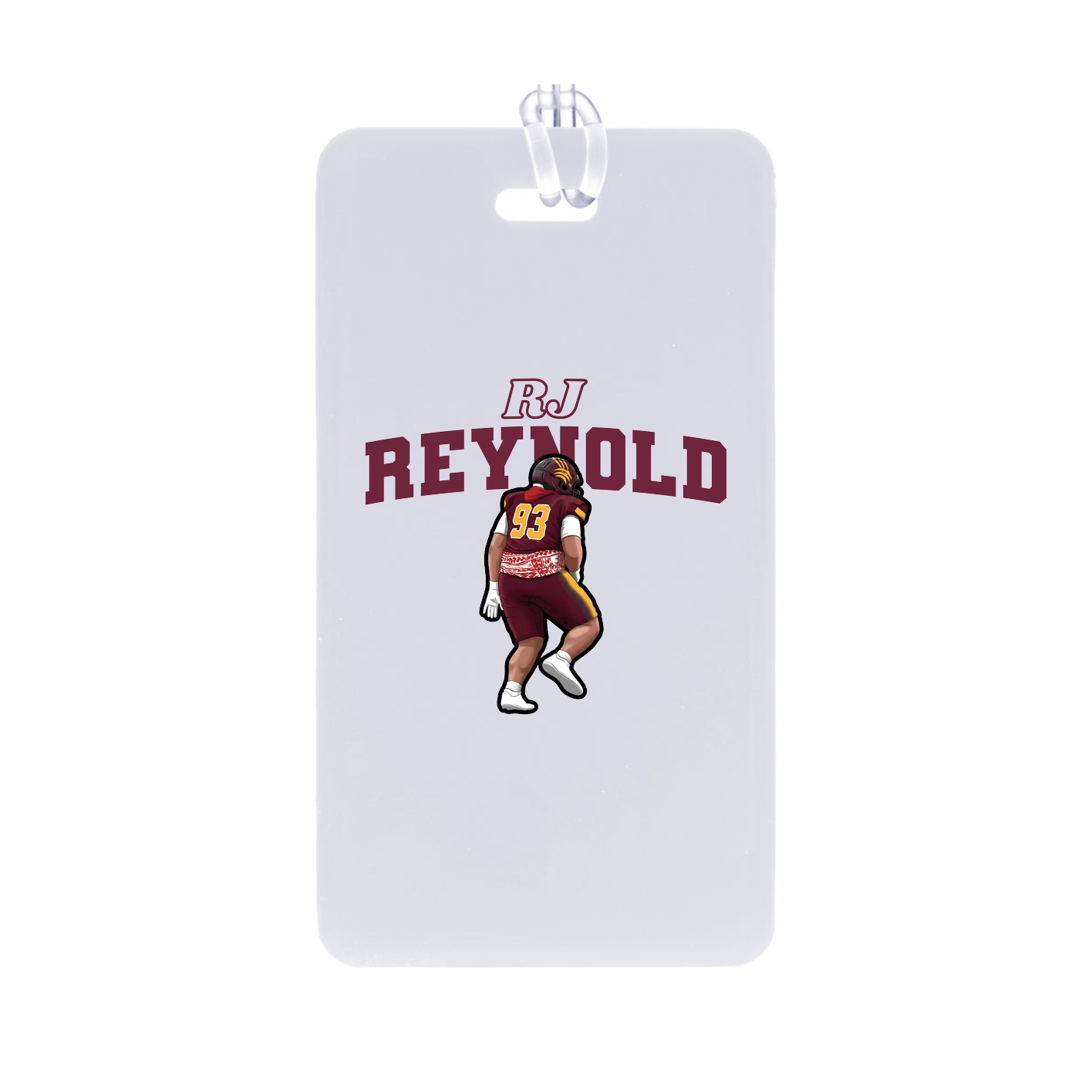 Bag Tag — Name Arch in Classic