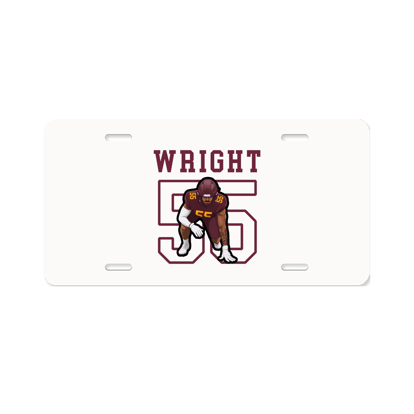 License Plate — Shirsey in Classic
