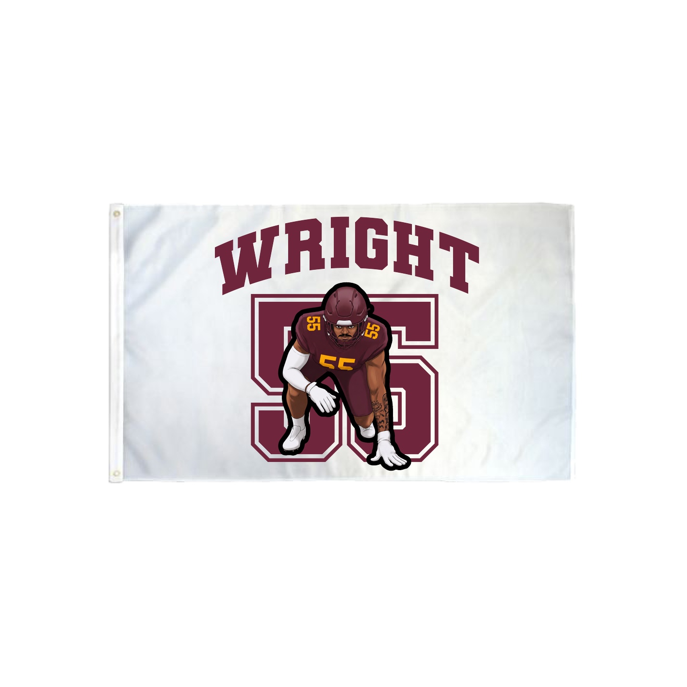 3x5 Flag — Number in Classic
