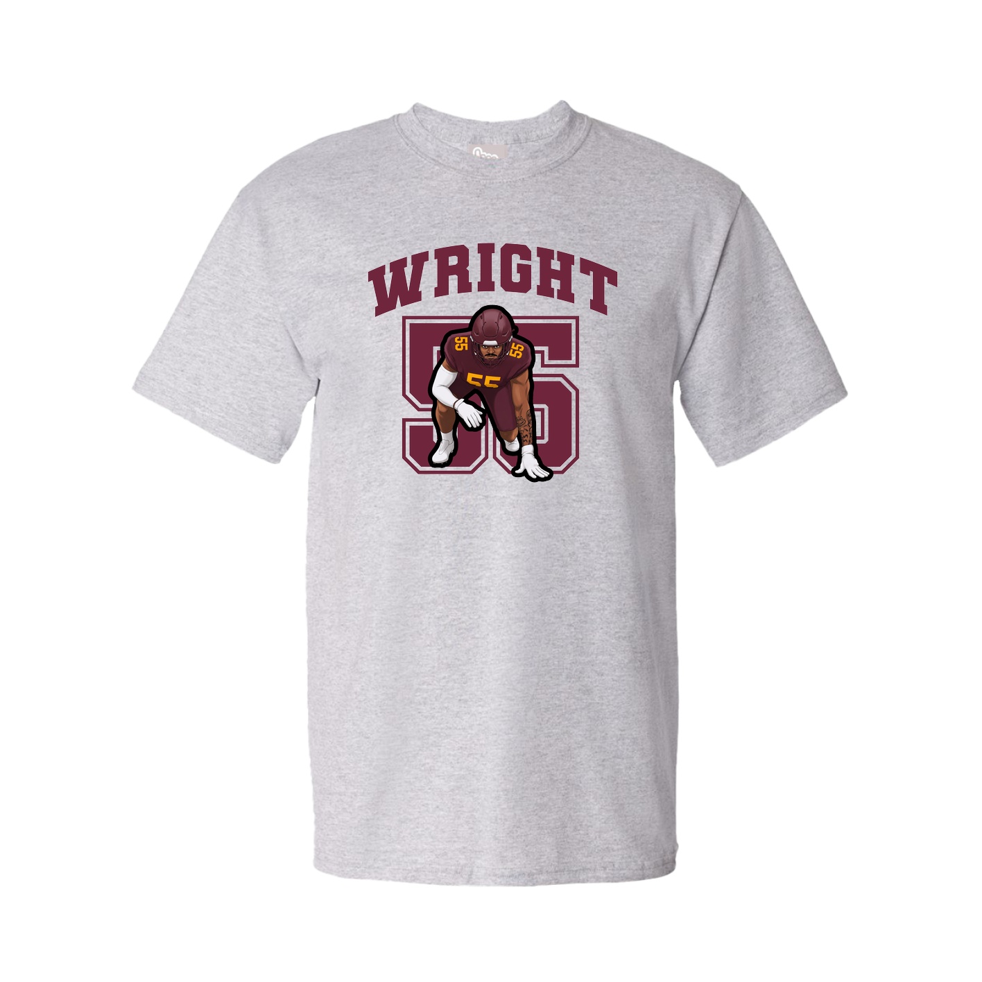 Tee — Number in Grey