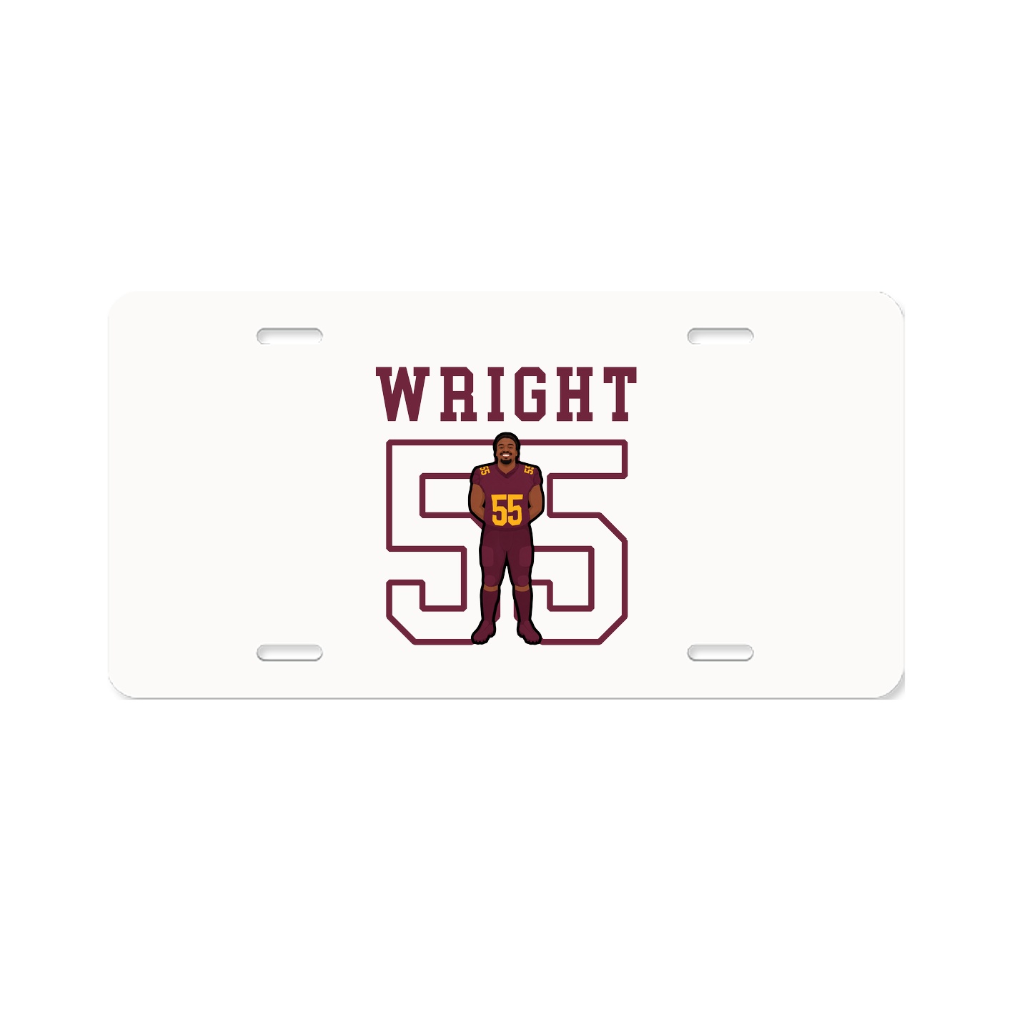 License Plate — Shirsey in Classic