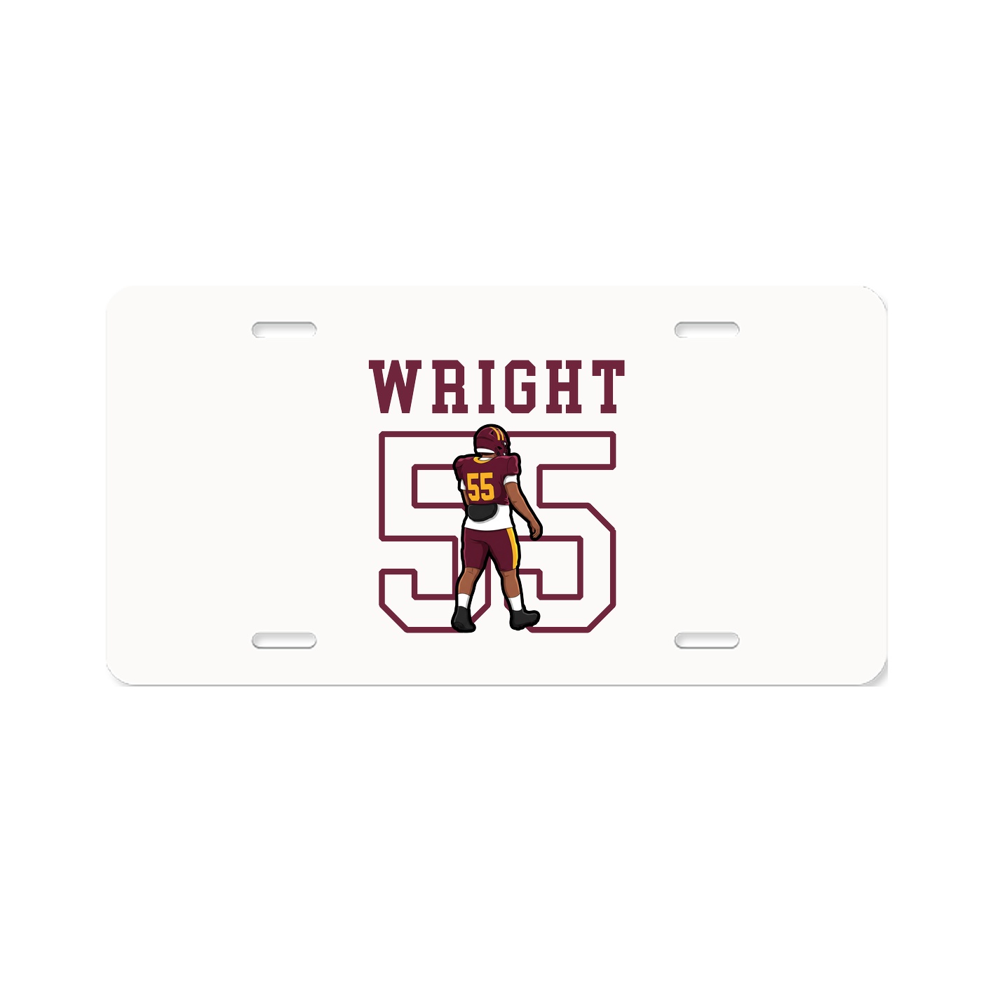 License Plate — Shirsey in Classic