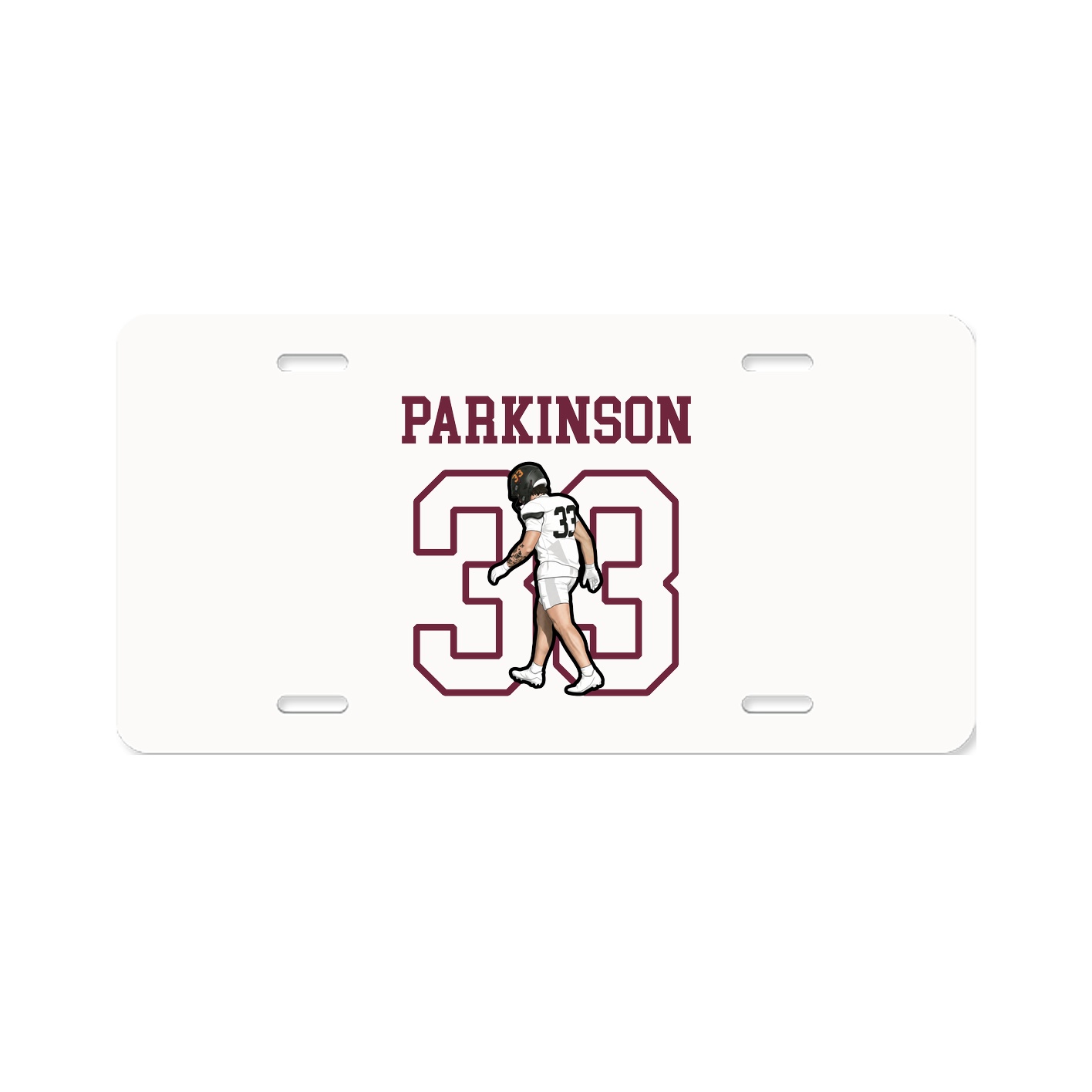 License Plate — Shirsey in Classic