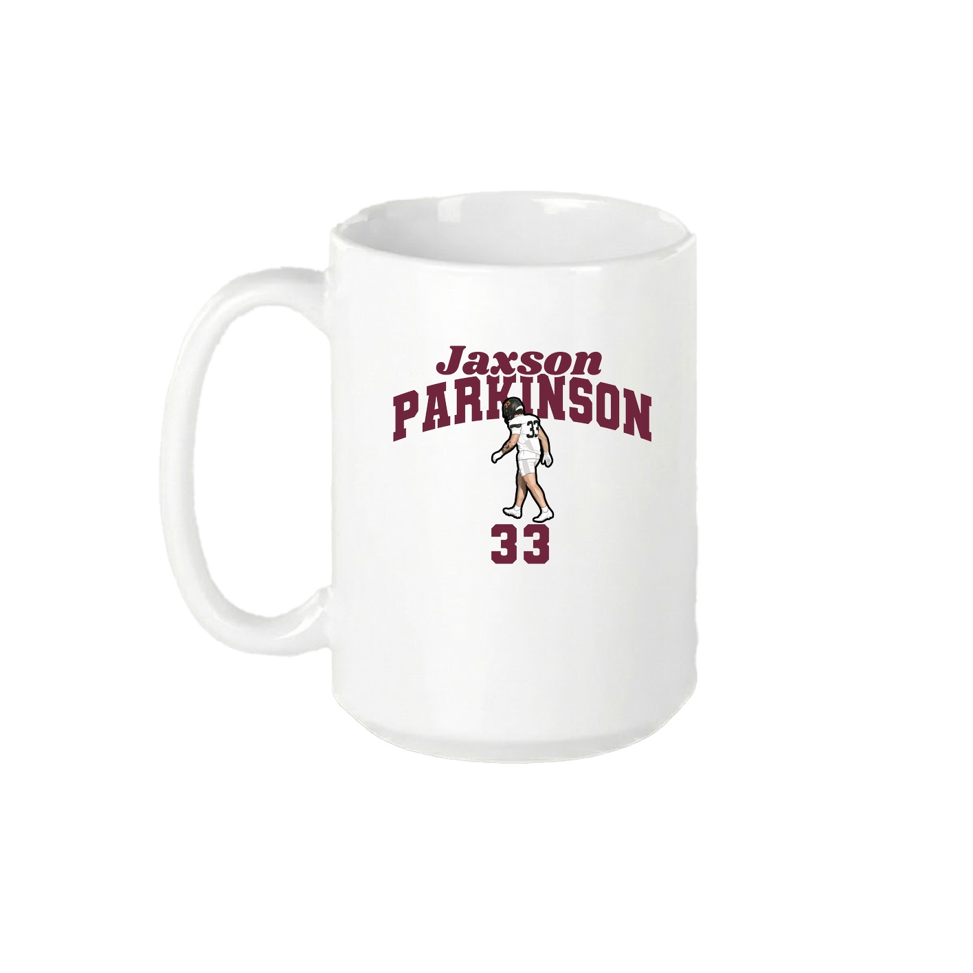 15oz Coffee Mug — Signature Arch in White