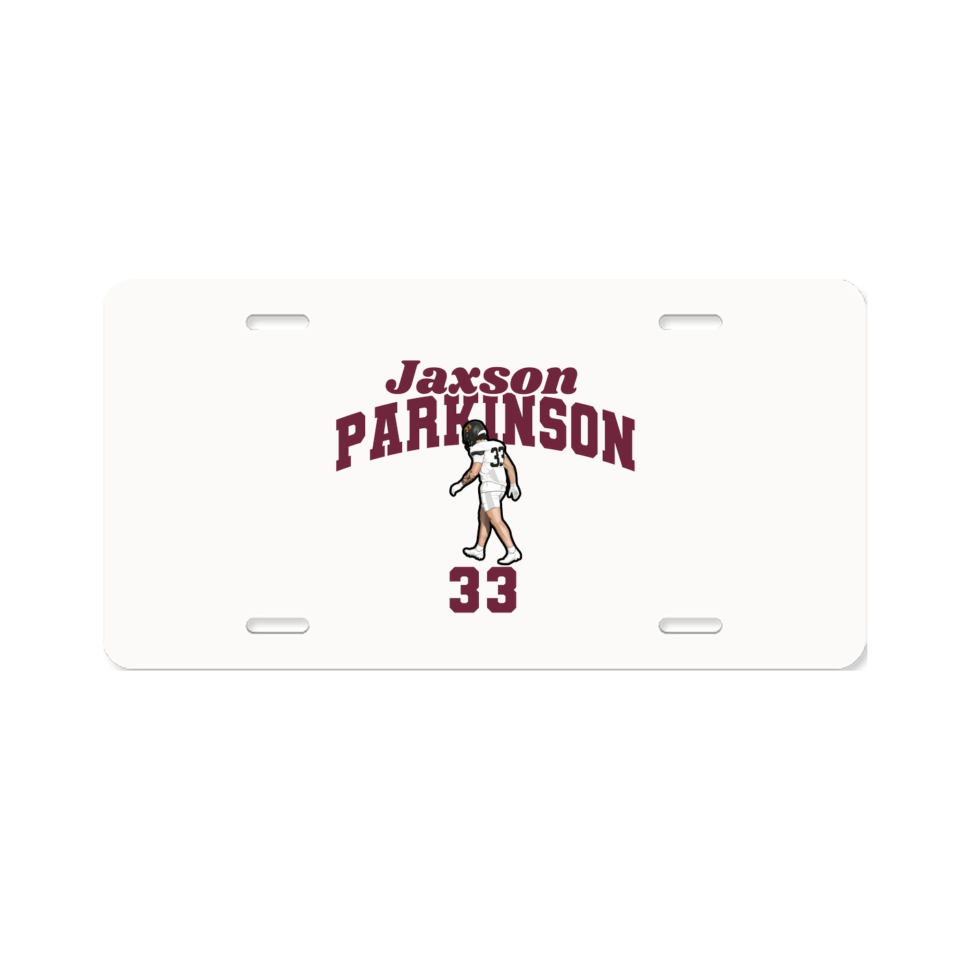 License Plate — Signature Arch in Classic