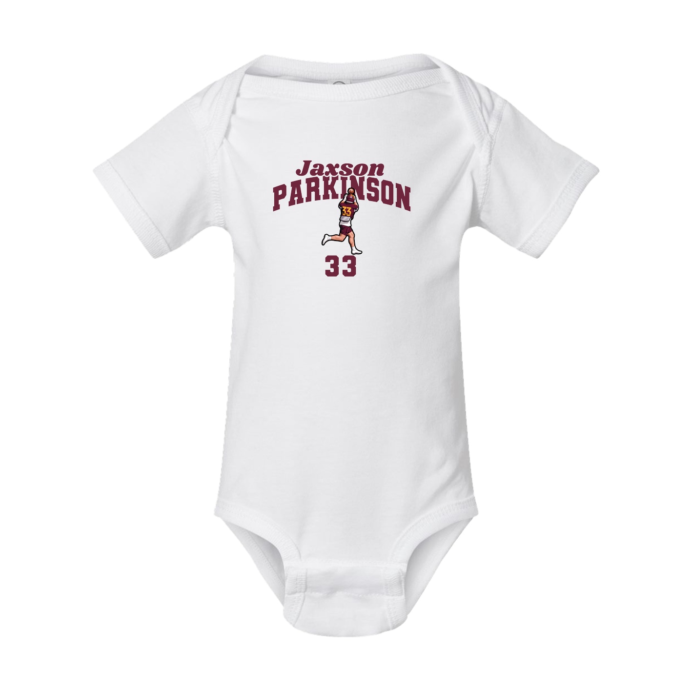 Baby Onesie — Signature Arch in White