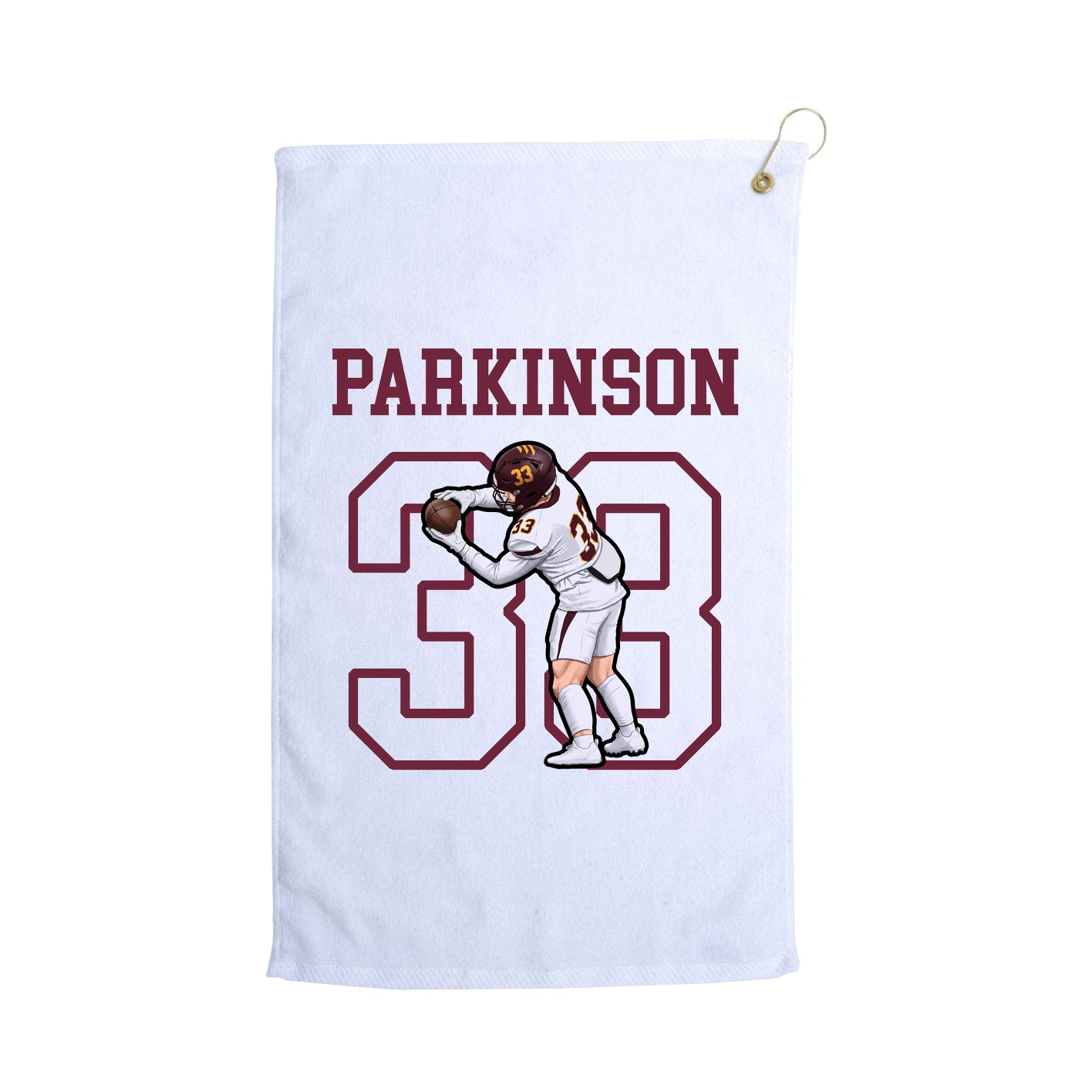 Golf Towel — Shirsey in White