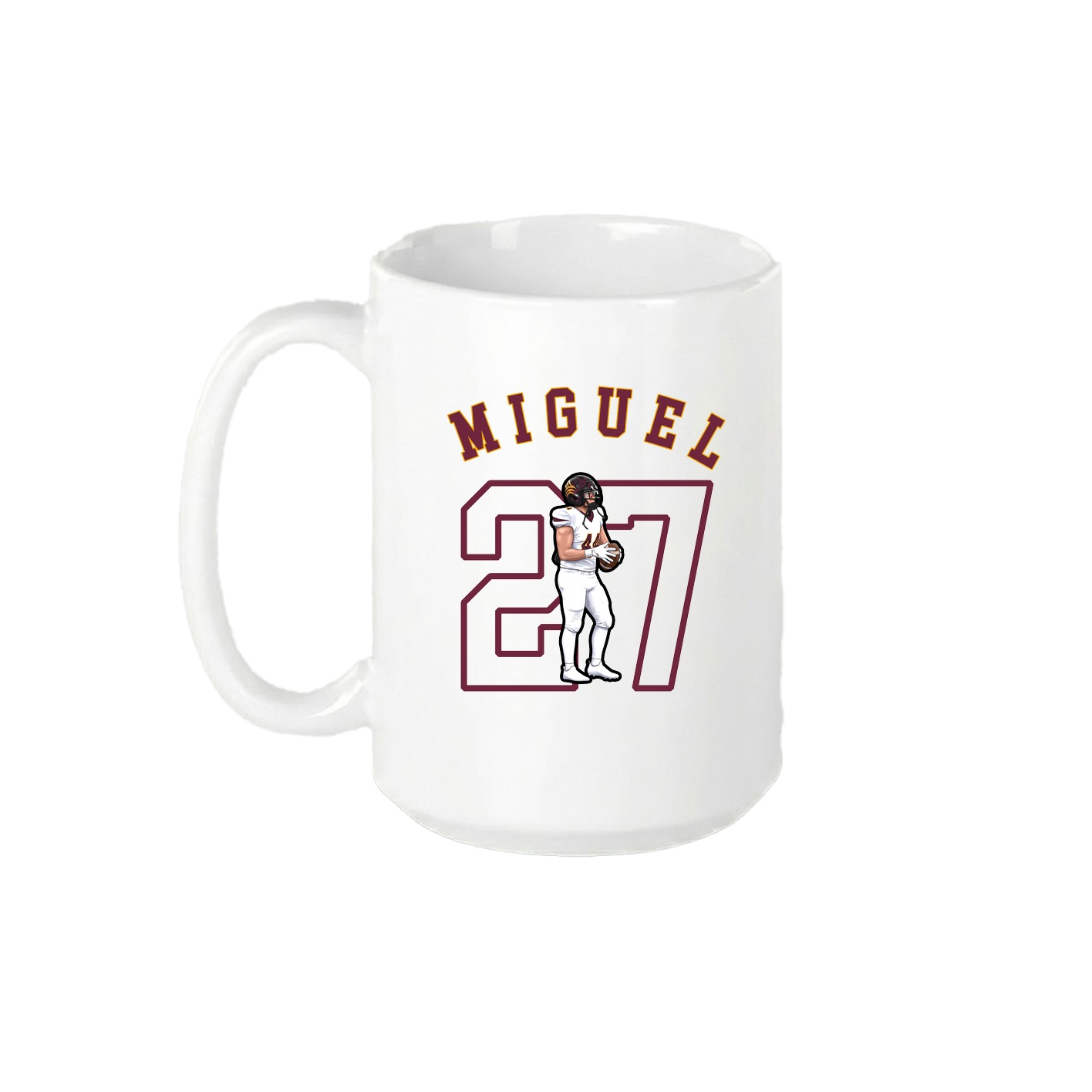 15oz Coffee Mug — Shirsey Arch in White